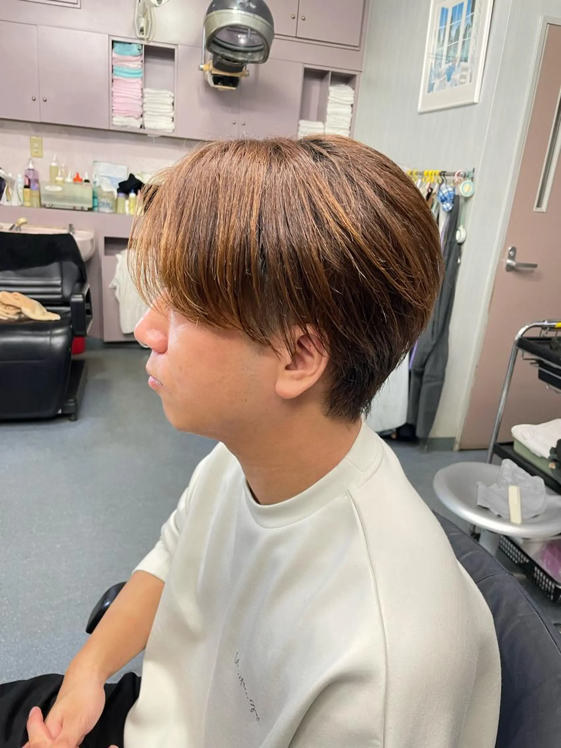 メンズ メンズショート 刈り上げ 美容室るーじゅ所属・美容室 るーじゅ/しいの木台のマツエク・マツパデザイン