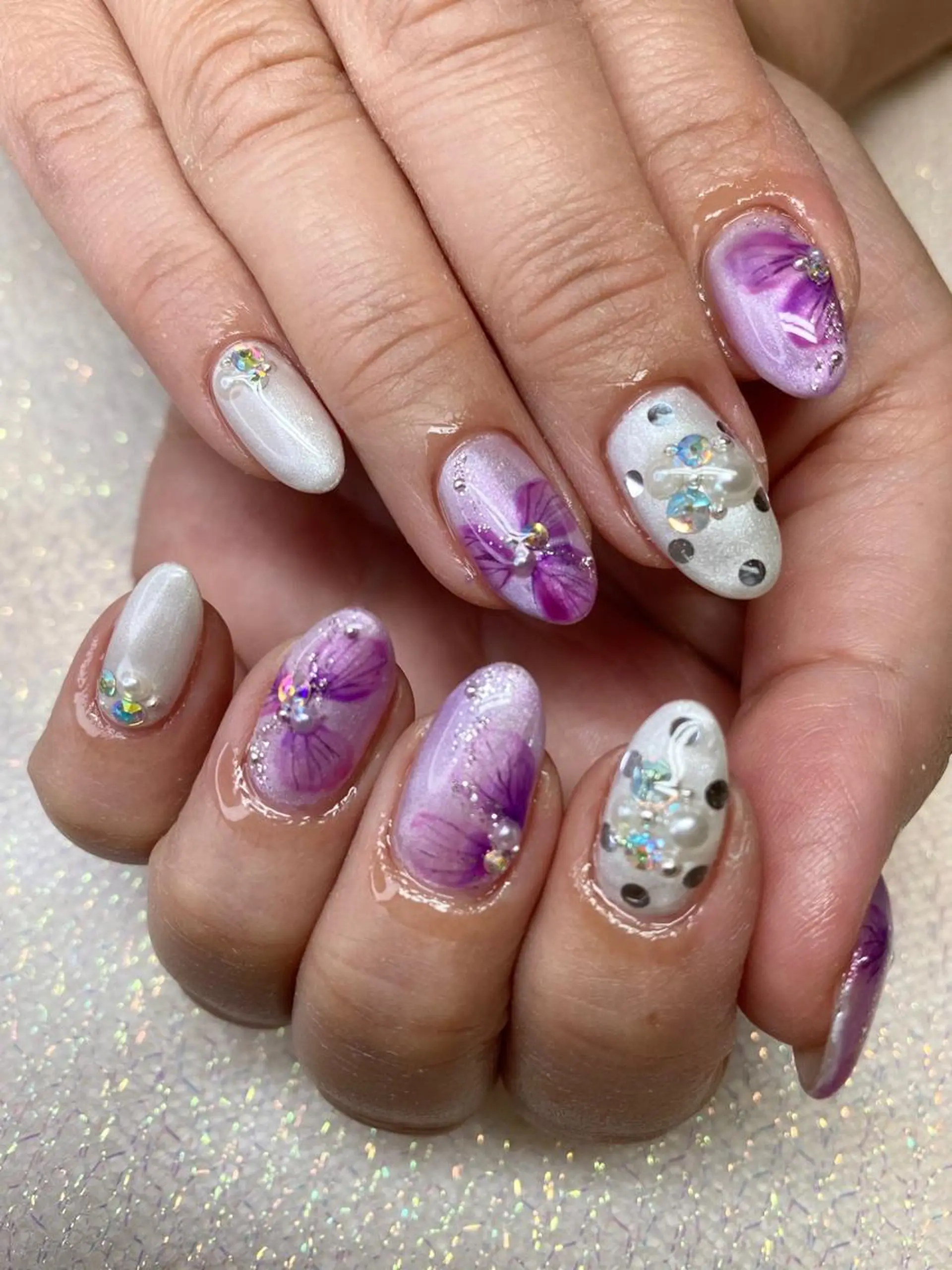 ネイル among アマン所属・lecoa_ kana／amongのネイルデザイン