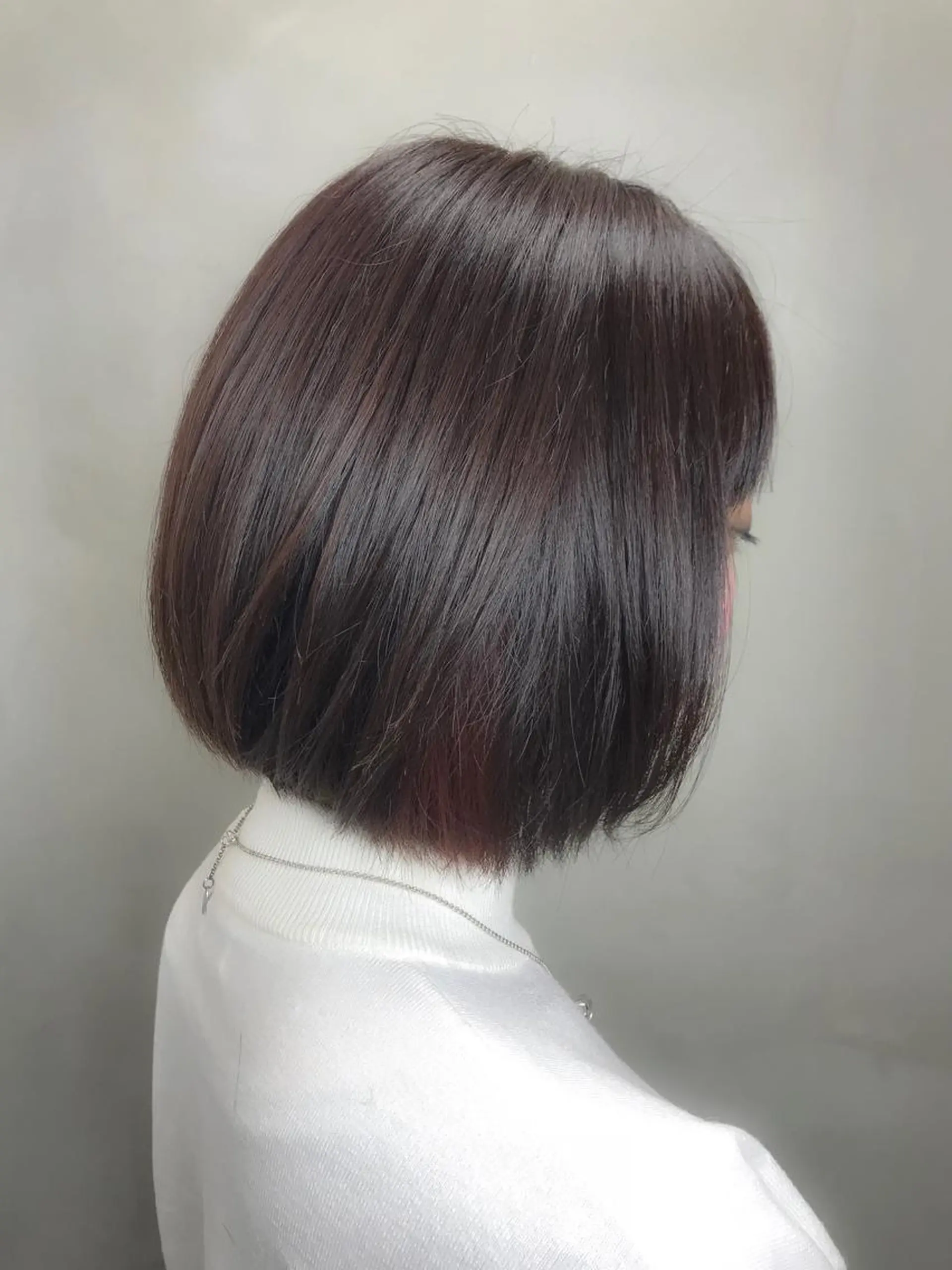 ショート カラー レッドカラー eclair.髪質改善&トリートメント所属・【艶髪、透明感】西村 有司のヘアスタイル