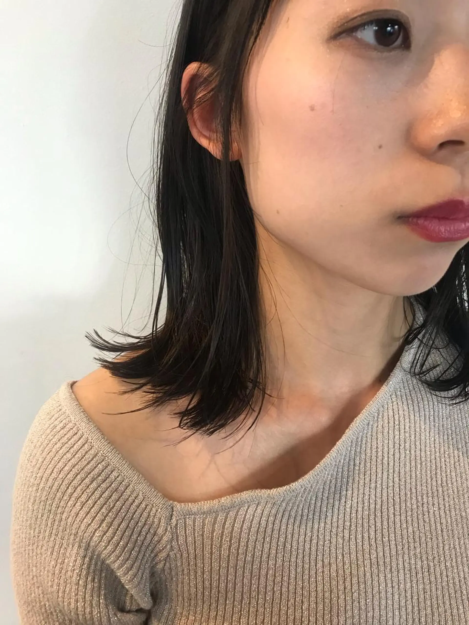 ミディアム カラー パーマ ヘアアレンジ ボブレイヤー ボブ レイヤーカット stylist/蛯谷 珠里のヘアスタイル