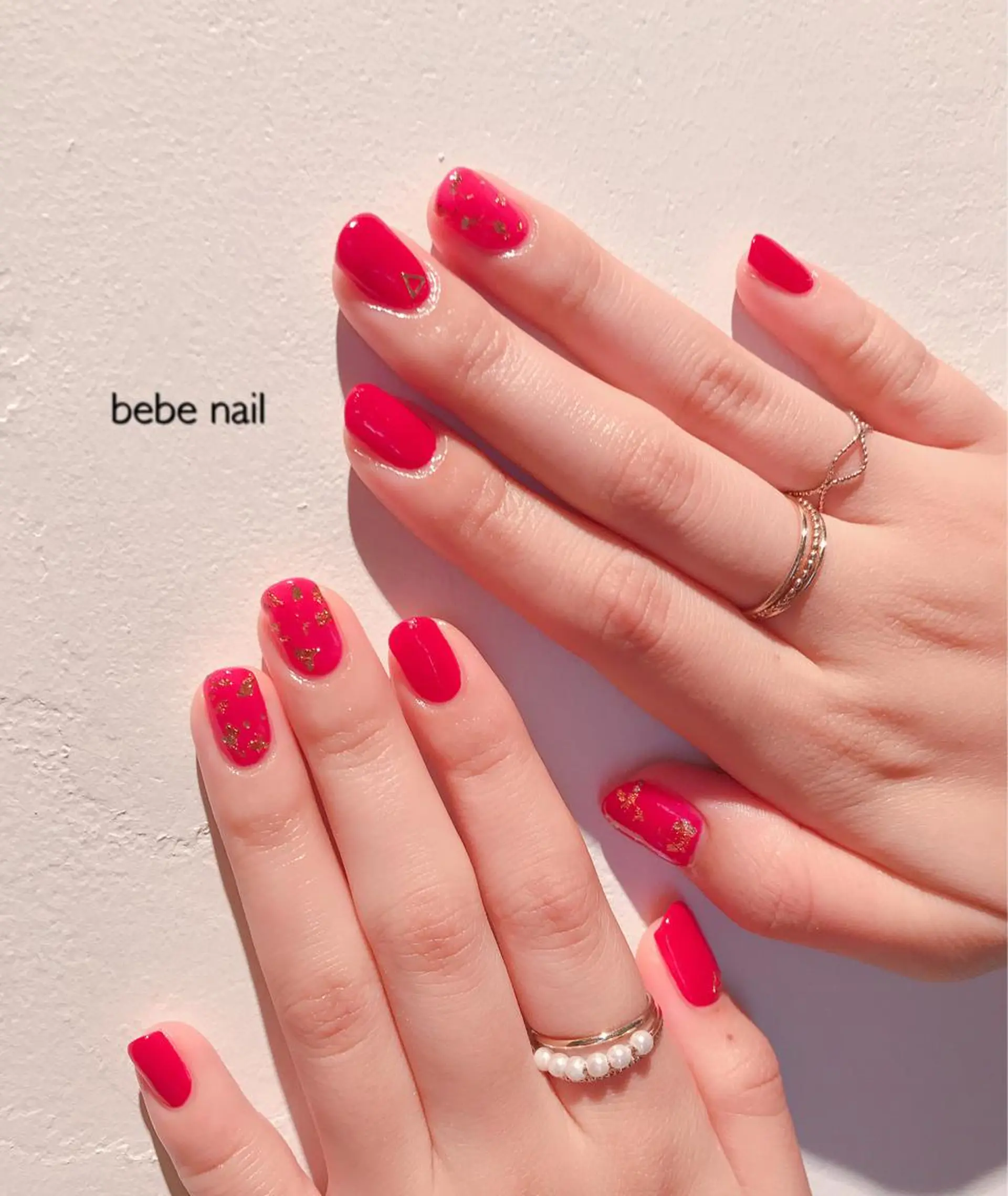 ネイル シンプルネイル ハンドネイル Ann. nail.tokyo所属・Ann nailのネイルデザイン