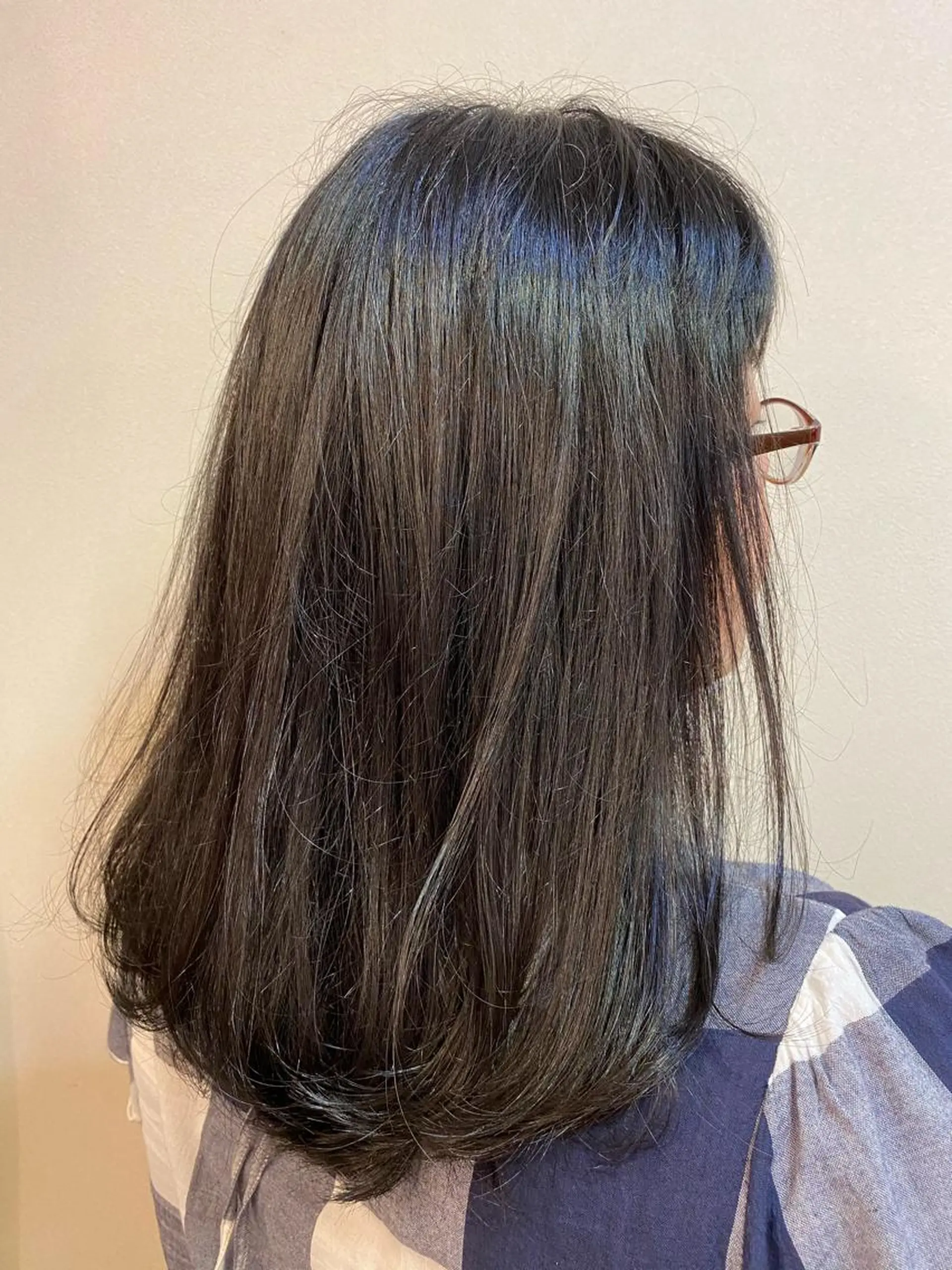 セミロング SALOWIN京都河原町Suite店所属・外国人風レイヤー/ ハイトーンSHUのヘアスタイル