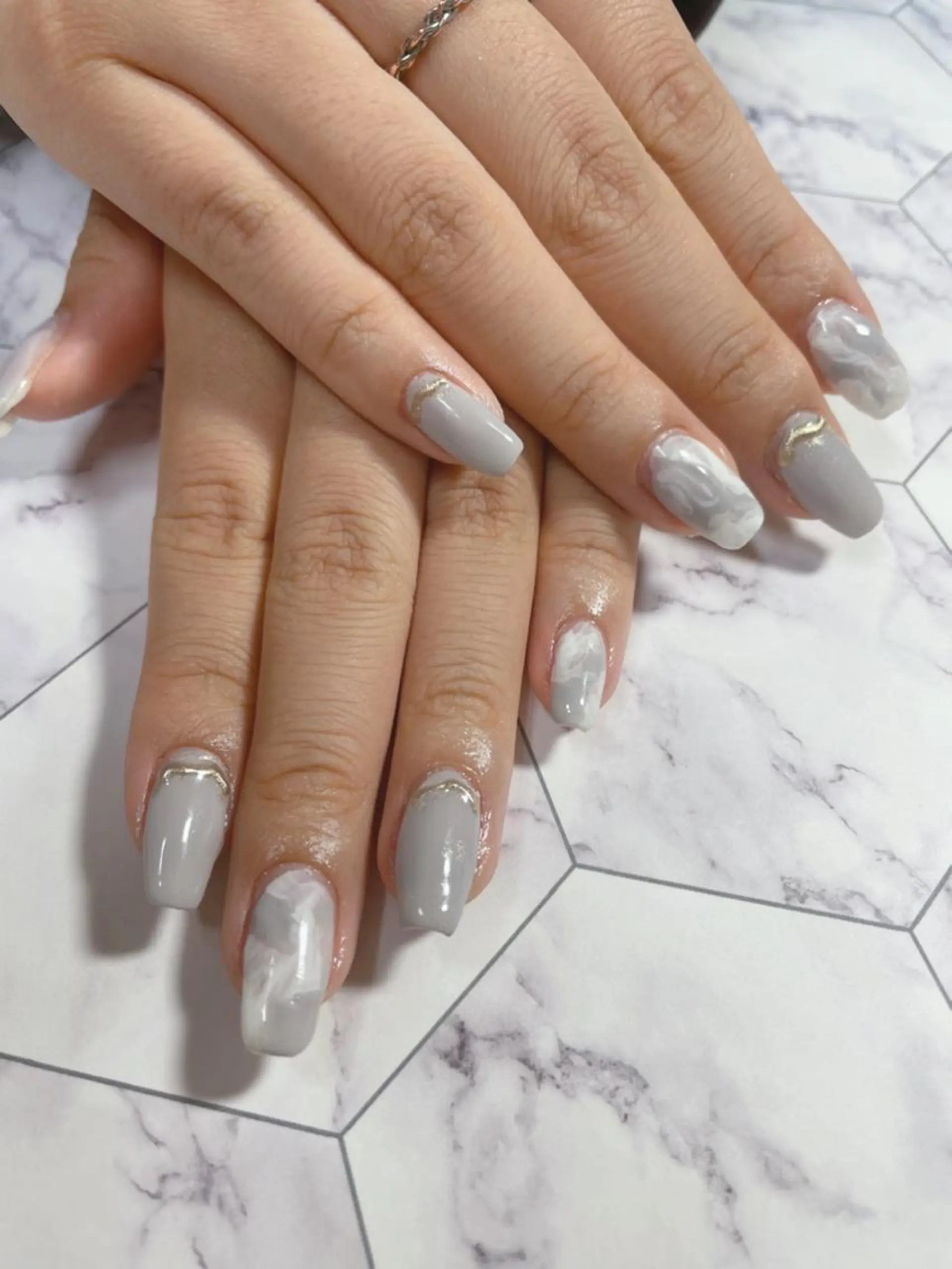 ネイル ニュアンスネイル プライベートサロン M's   nailのネイルデザイン