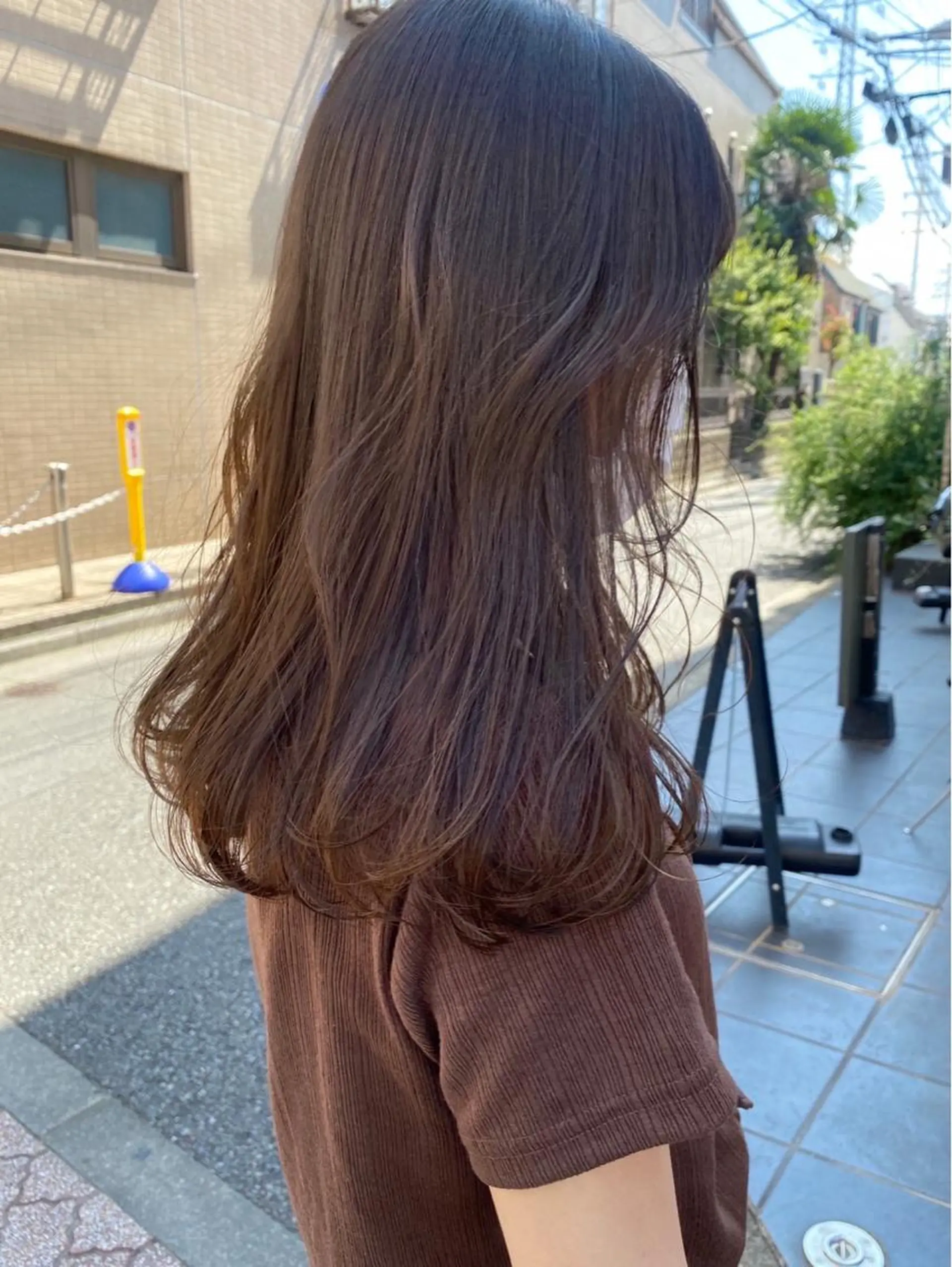 ロング カラー ヘアアレンジ 🫧赤み消しカラー nanami🫧のヘアスタイル