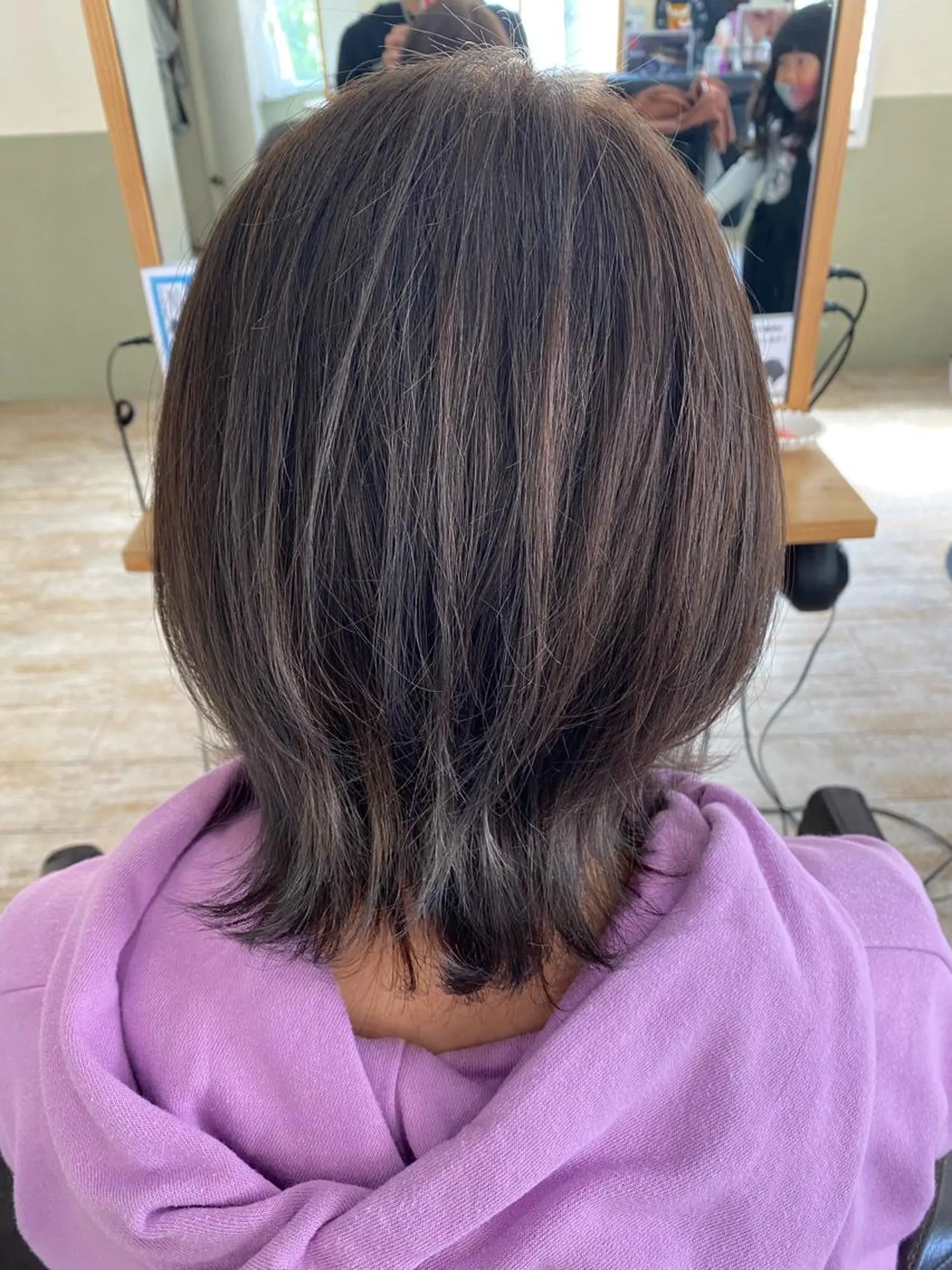 ショート カラー ハイライトカラー ハイライト ウルフカット ヘアカラー トリートメント Cuore 清尾 浩昭のヘアスタイル