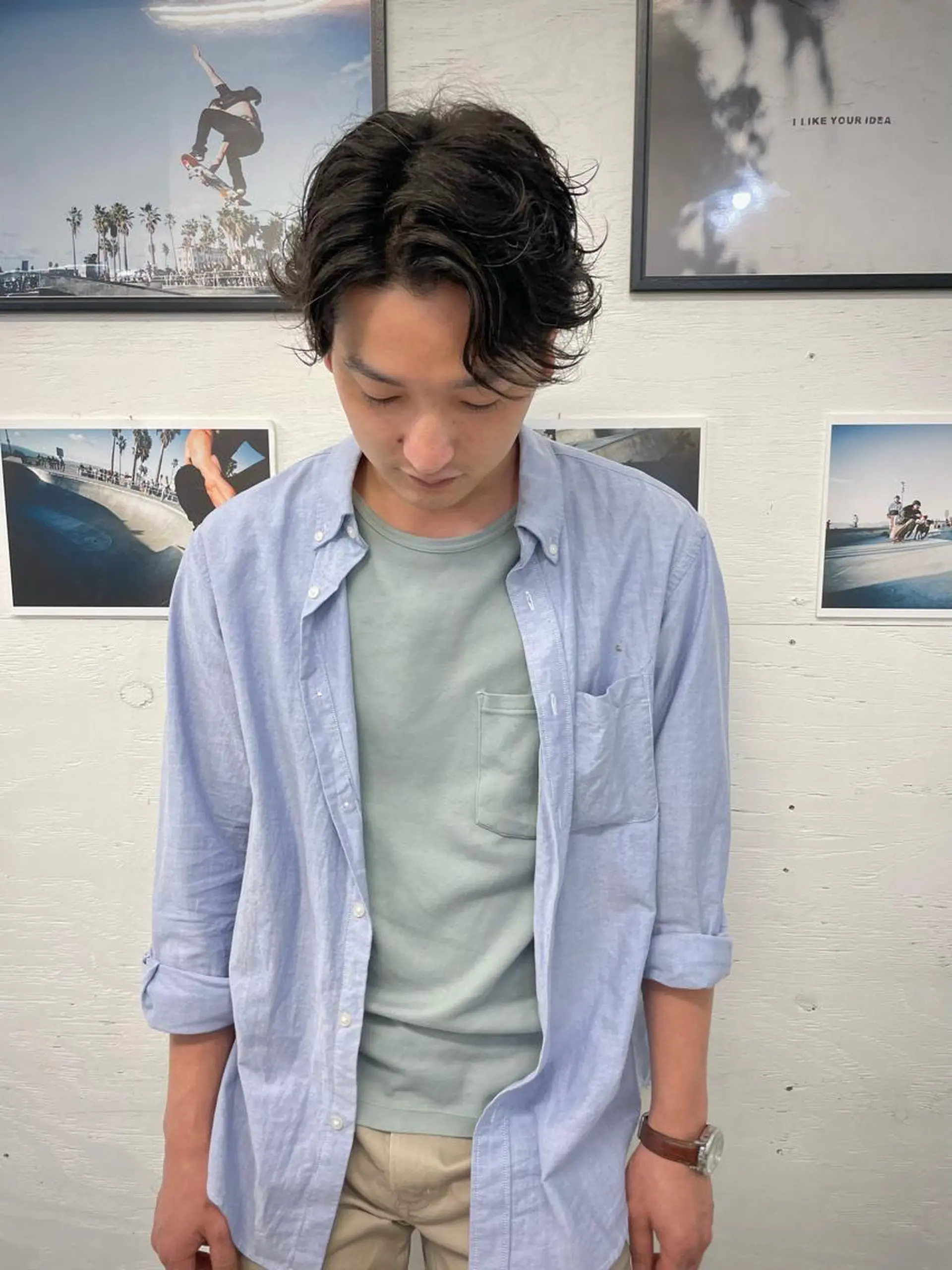 メンズ 篠崎 佑季のヘアスタイル