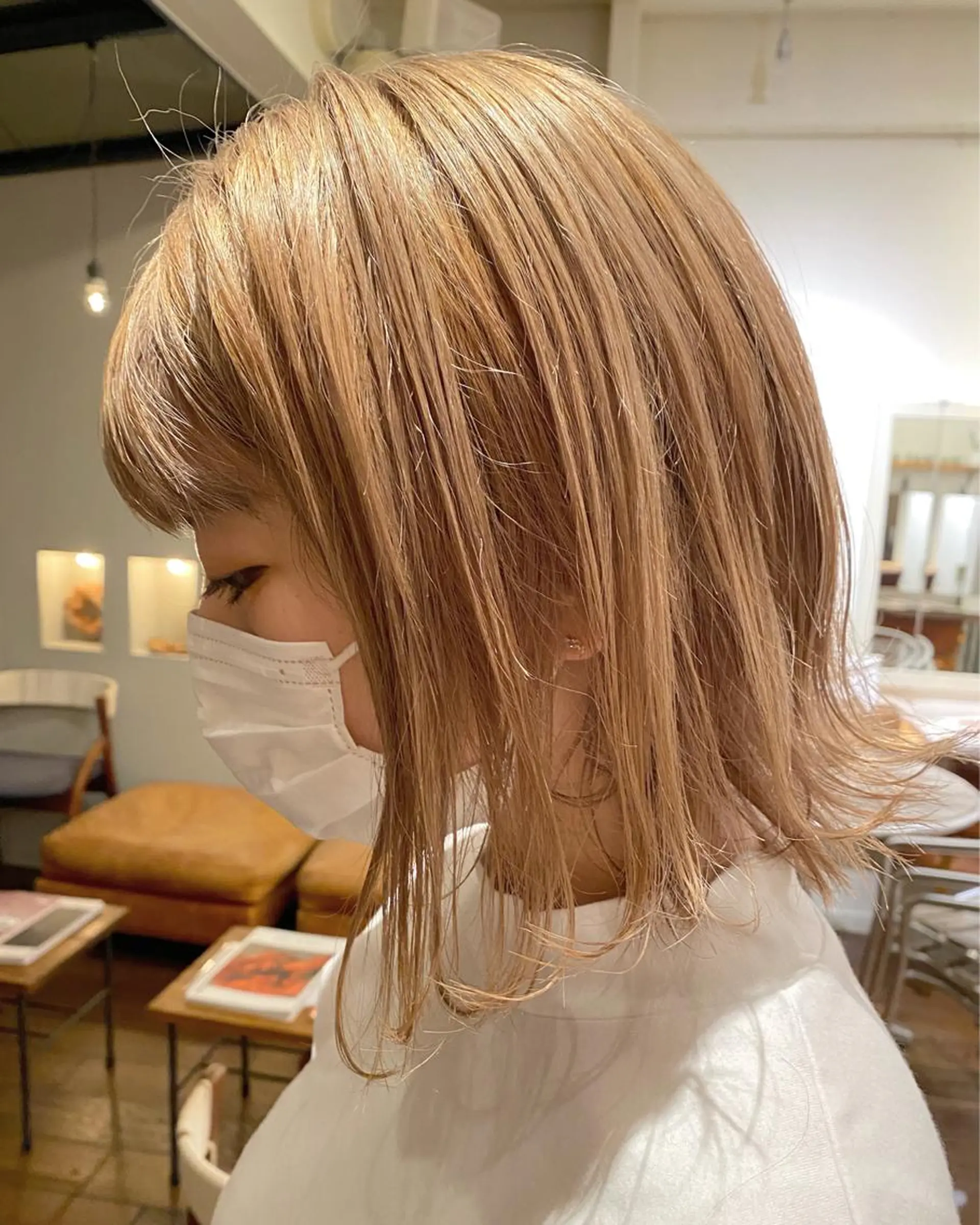 ミディアム MAKES harajuku　m.clan所属・パーマ/ 🌿nanakoのヘアスタイル