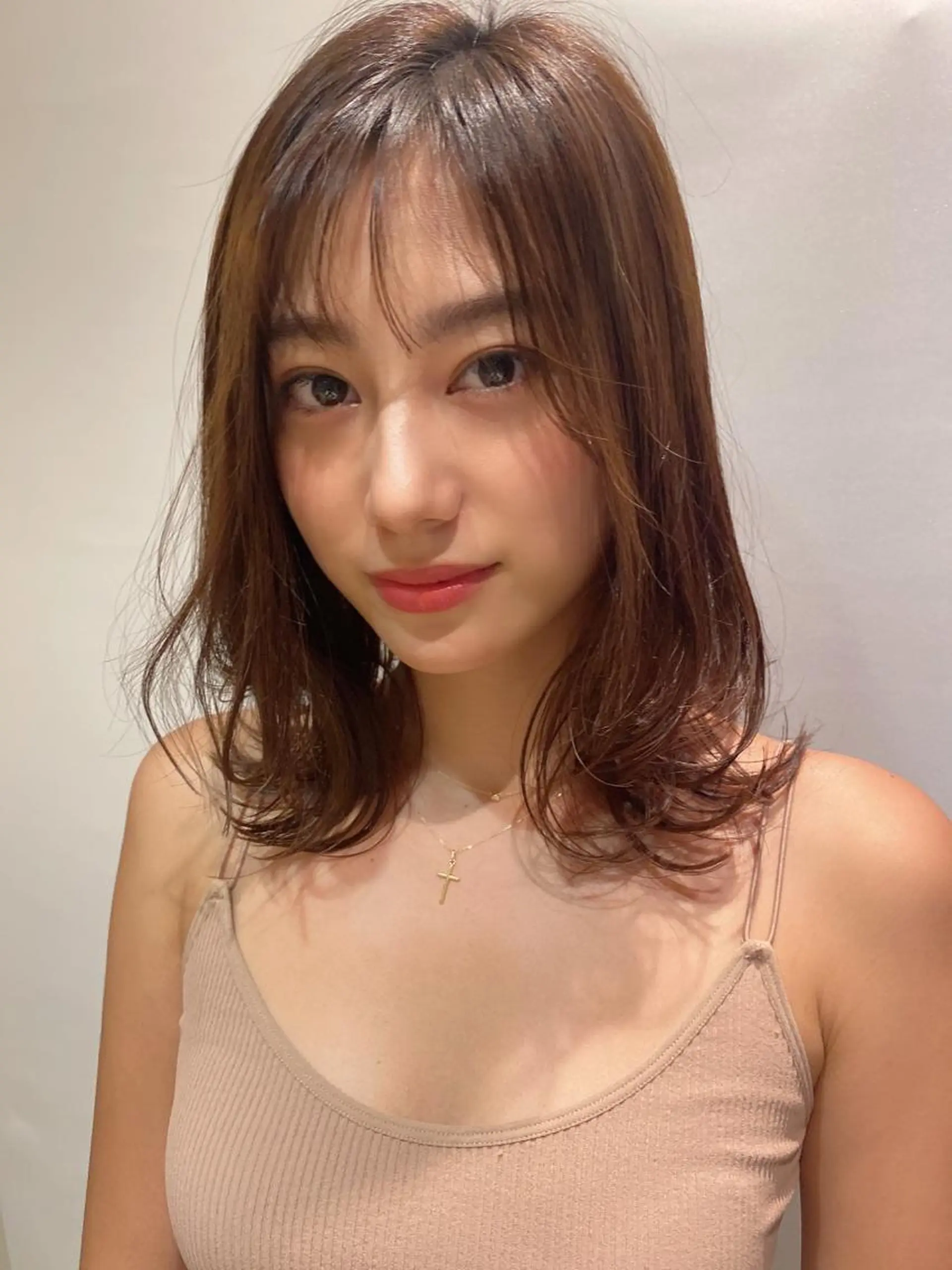 ミディアム 縮毛/ショート/ ボブ/レイヤー/小原のヘアスタイル