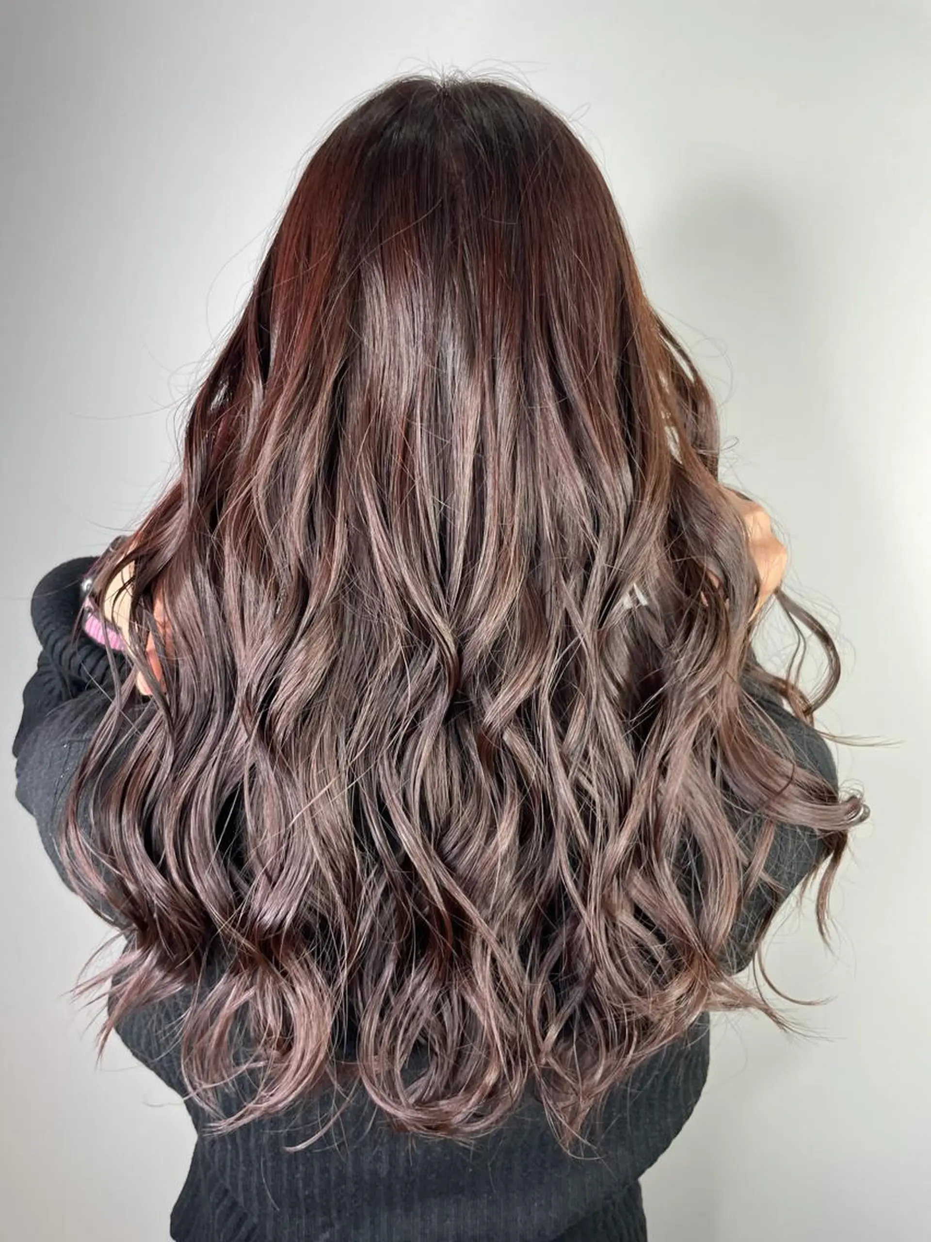 セミロング カラー 髪質改善縮毛矯正 kosuke_IJKのヘアスタイル