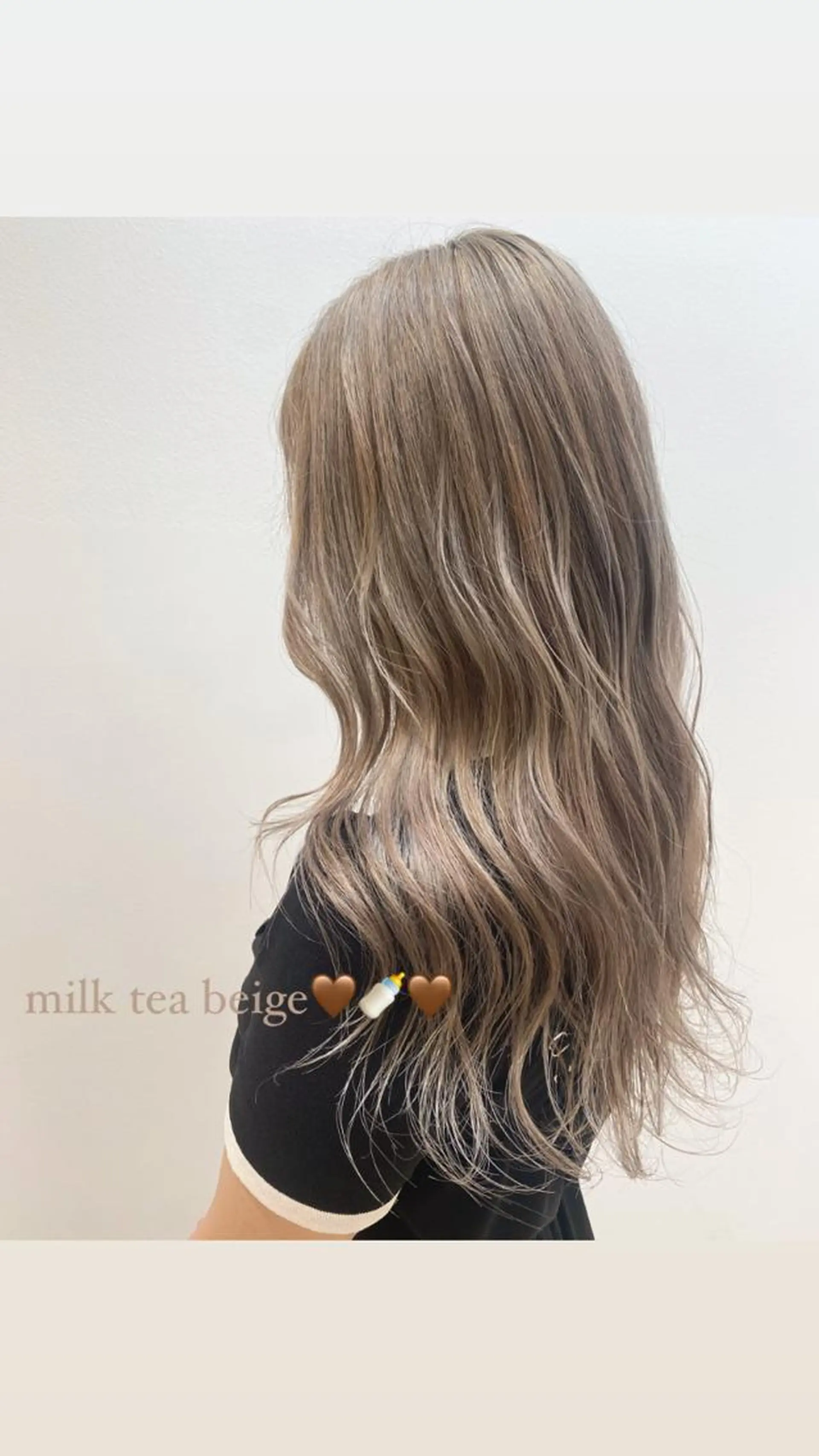 ロング カラー ハイトーンカラー ロング 韓国風愛されヘア 🇰🇷RITO🎀のヘアスタイル