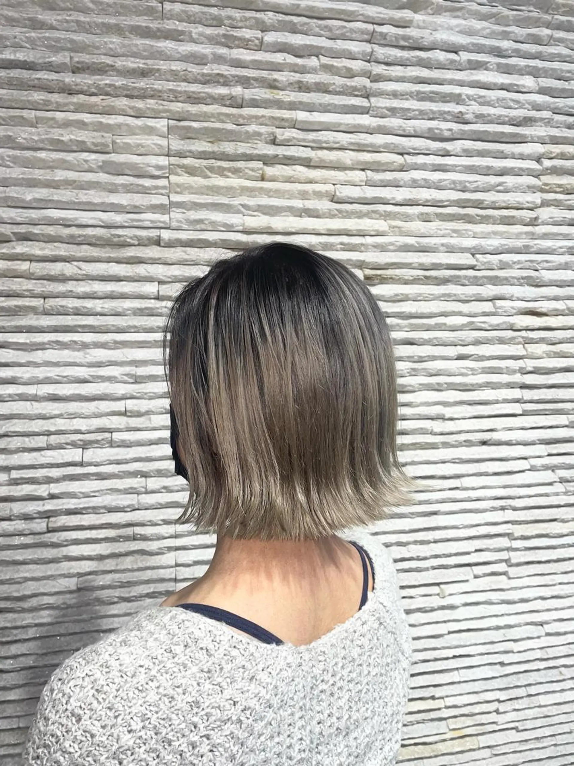 ショート カラー カット ヘアカラー 嶋田 ゆきのヘアスタイル