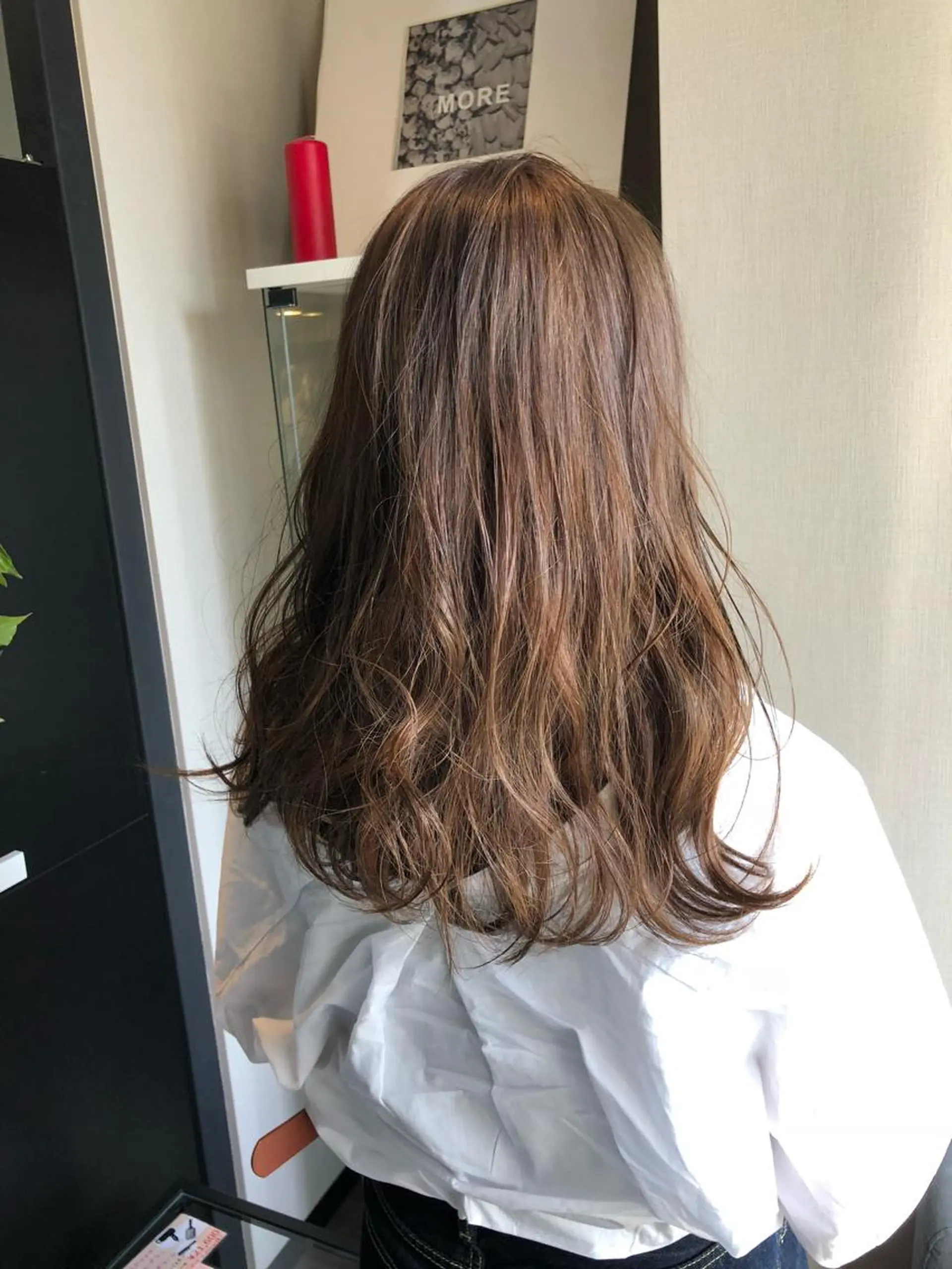 セミロング カラー ハイライト/髪質改善 ans/黒木 和大のヘアスタイル