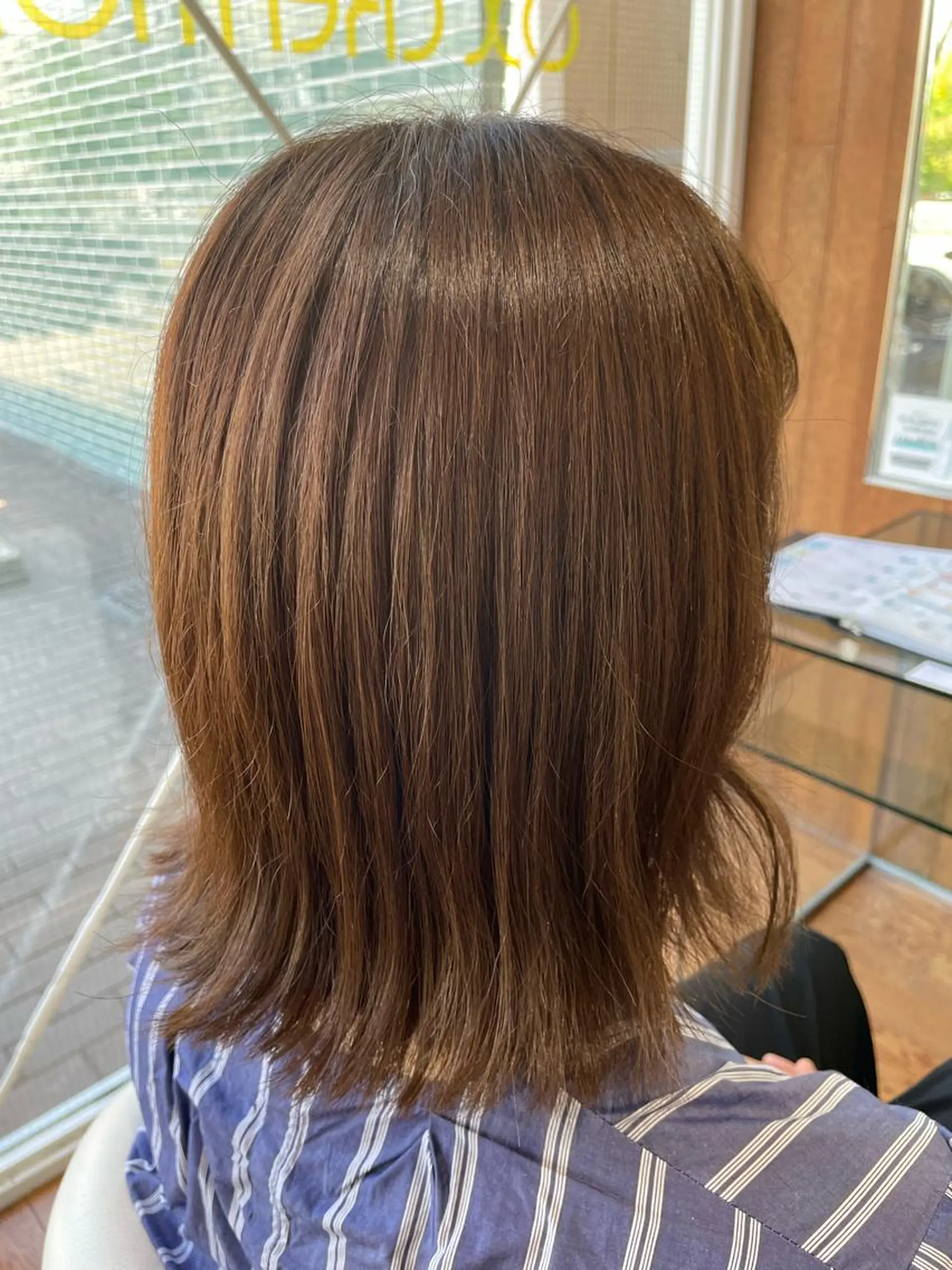 ミディアム カラー アッシュ Canon/ インナーカラー/四条のヘアスタイル