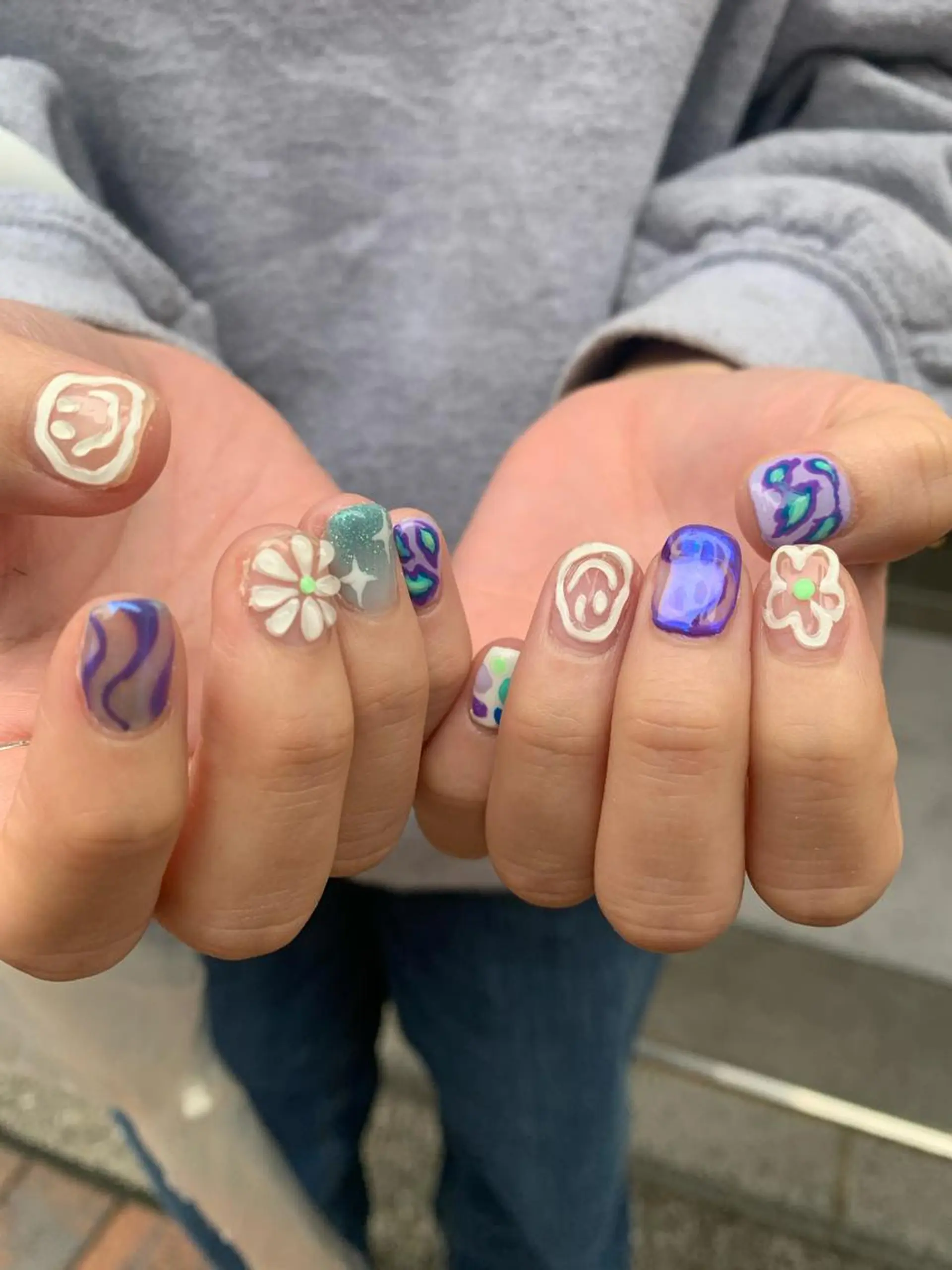 ネイル ぷっくりネイル ハンドネイル Kureha/ネイル トレンドヘアのヘアスタイル