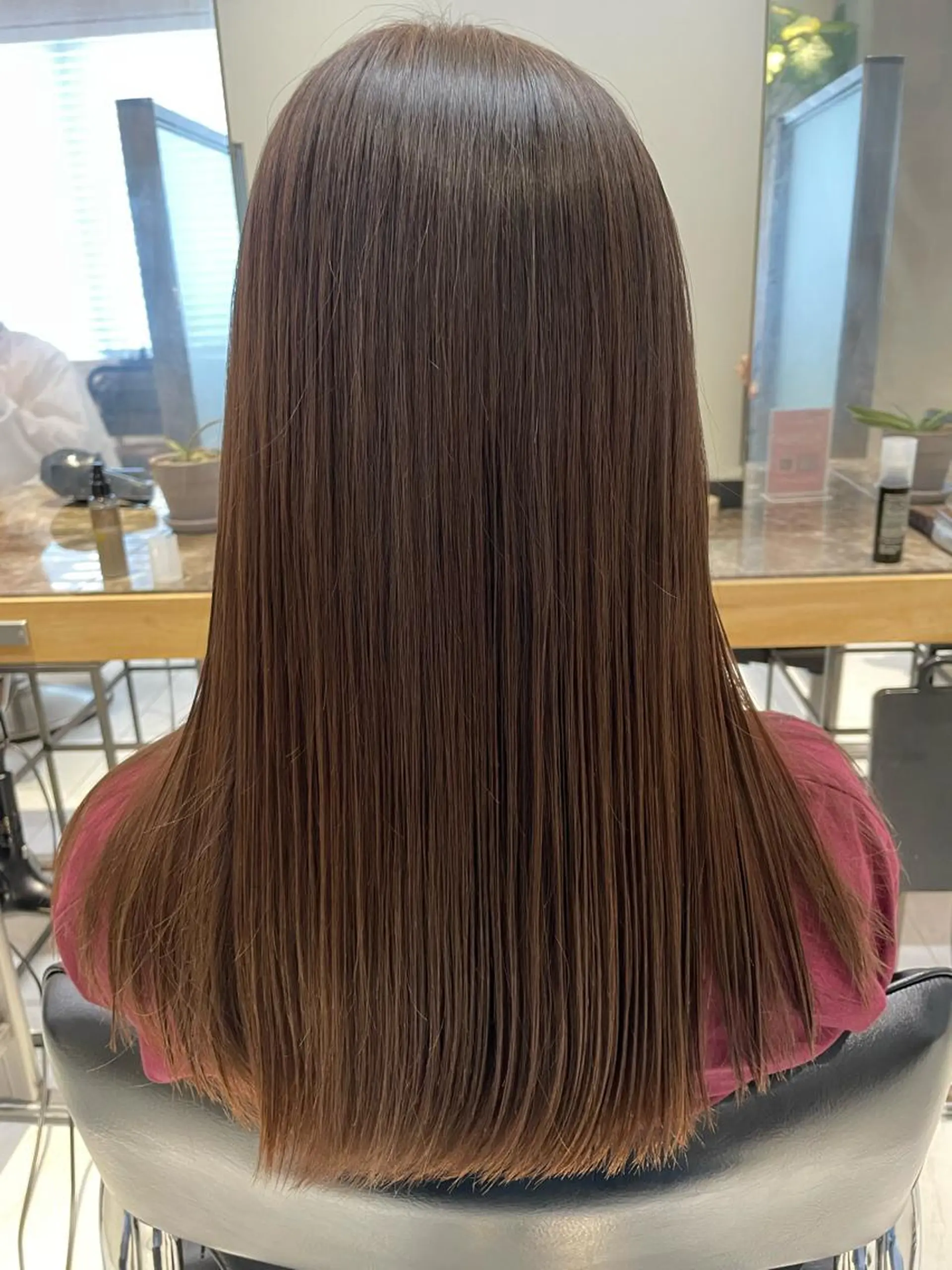 ロング カット 縮毛矯正 トリートメント 🦕小林 大地🦕のヘアスタイル