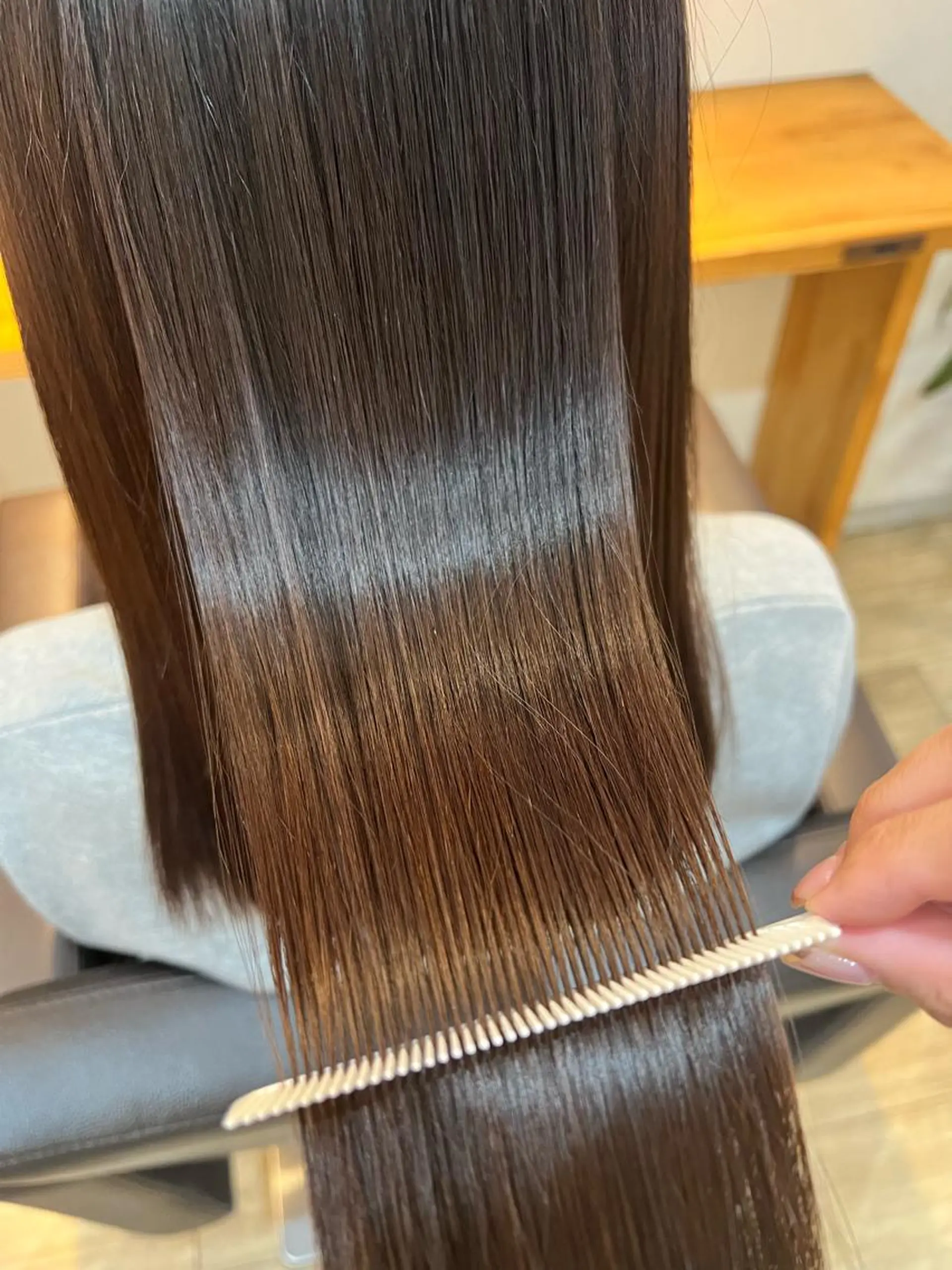 ミディアム トリートメント 山下 美耶のヘアスタイル