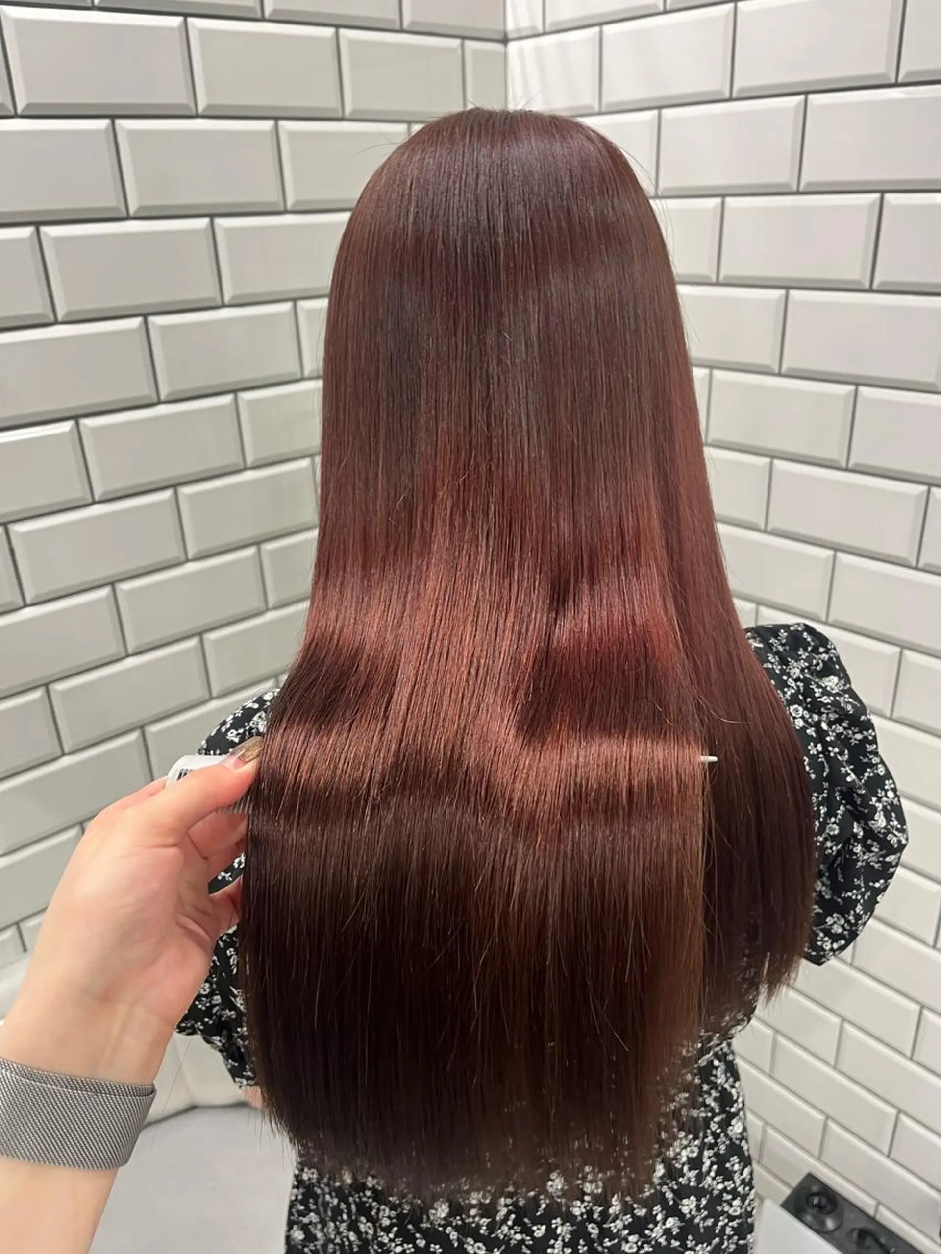 ロング カラー ヘアカラー newi赤羽 HINATAのヘアスタイル