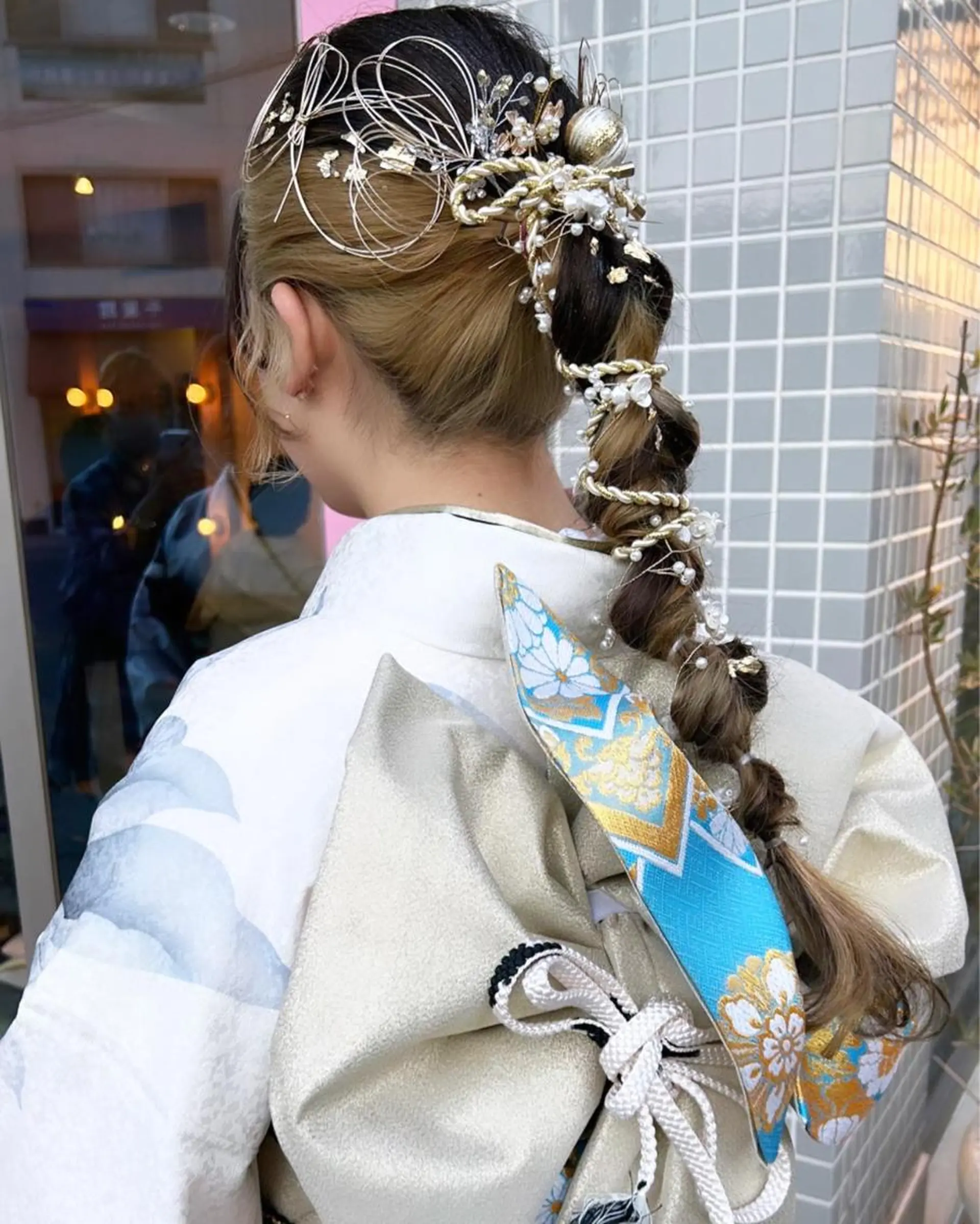 着付け DiMPlE  ディンプル所属・🌸スタイリスト 山浦美恵のヘアスタイル