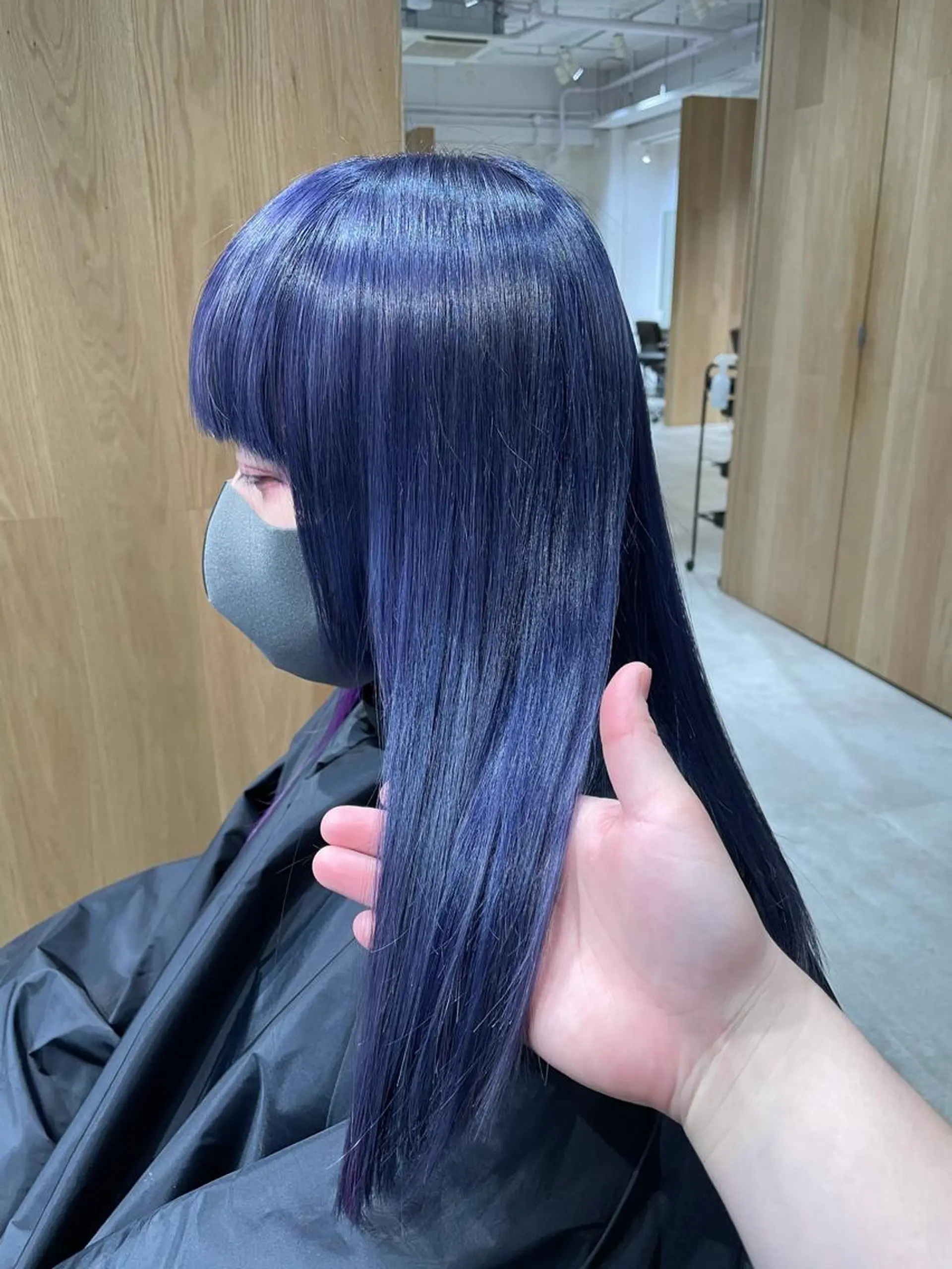 ロング カラー レイヤー/ハッシュ 渋谷/サッタのヘアスタイル