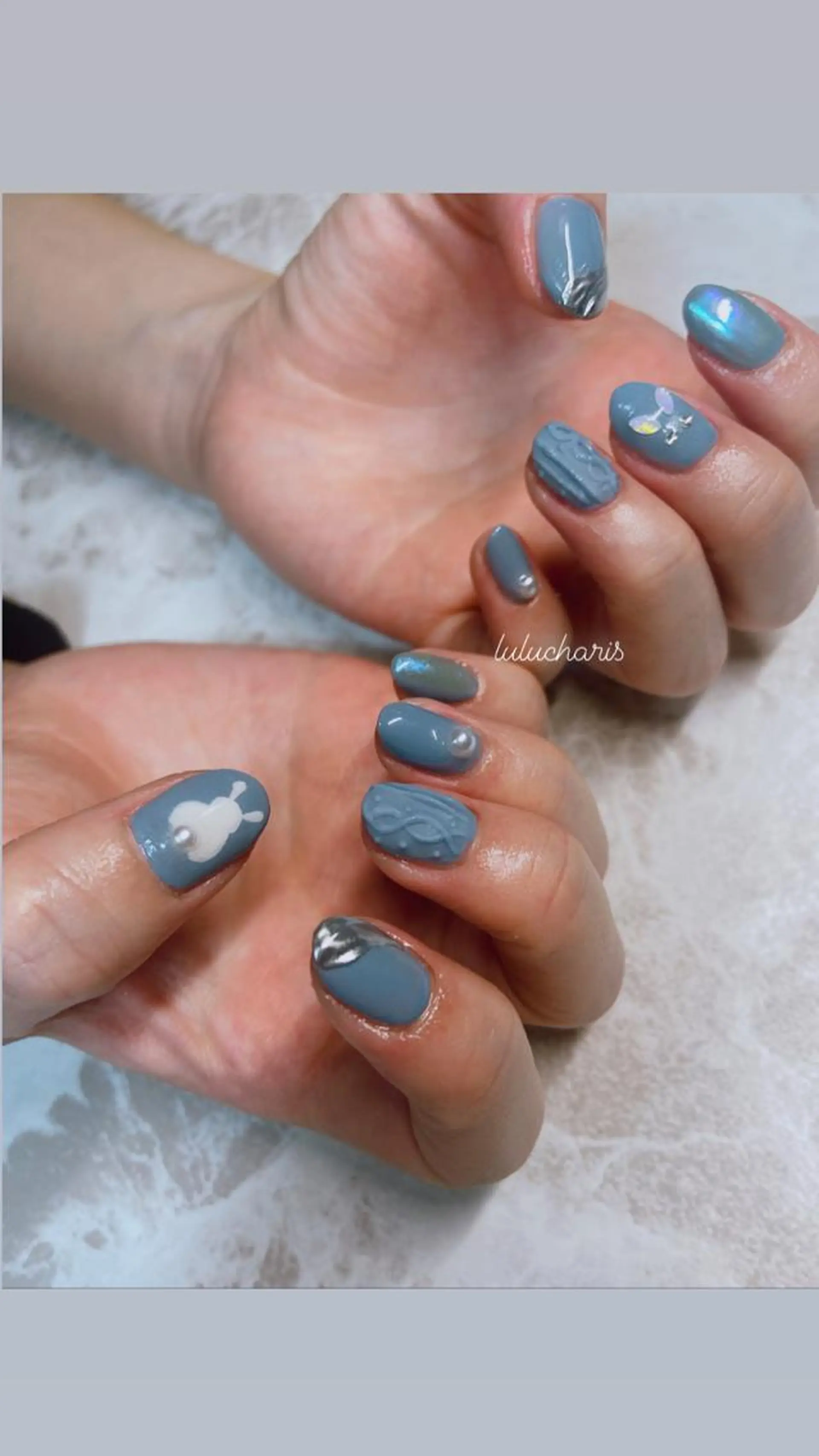 ネイル 持ち込み Lulu charisu所属・lulucharis nailのネイルデザイン