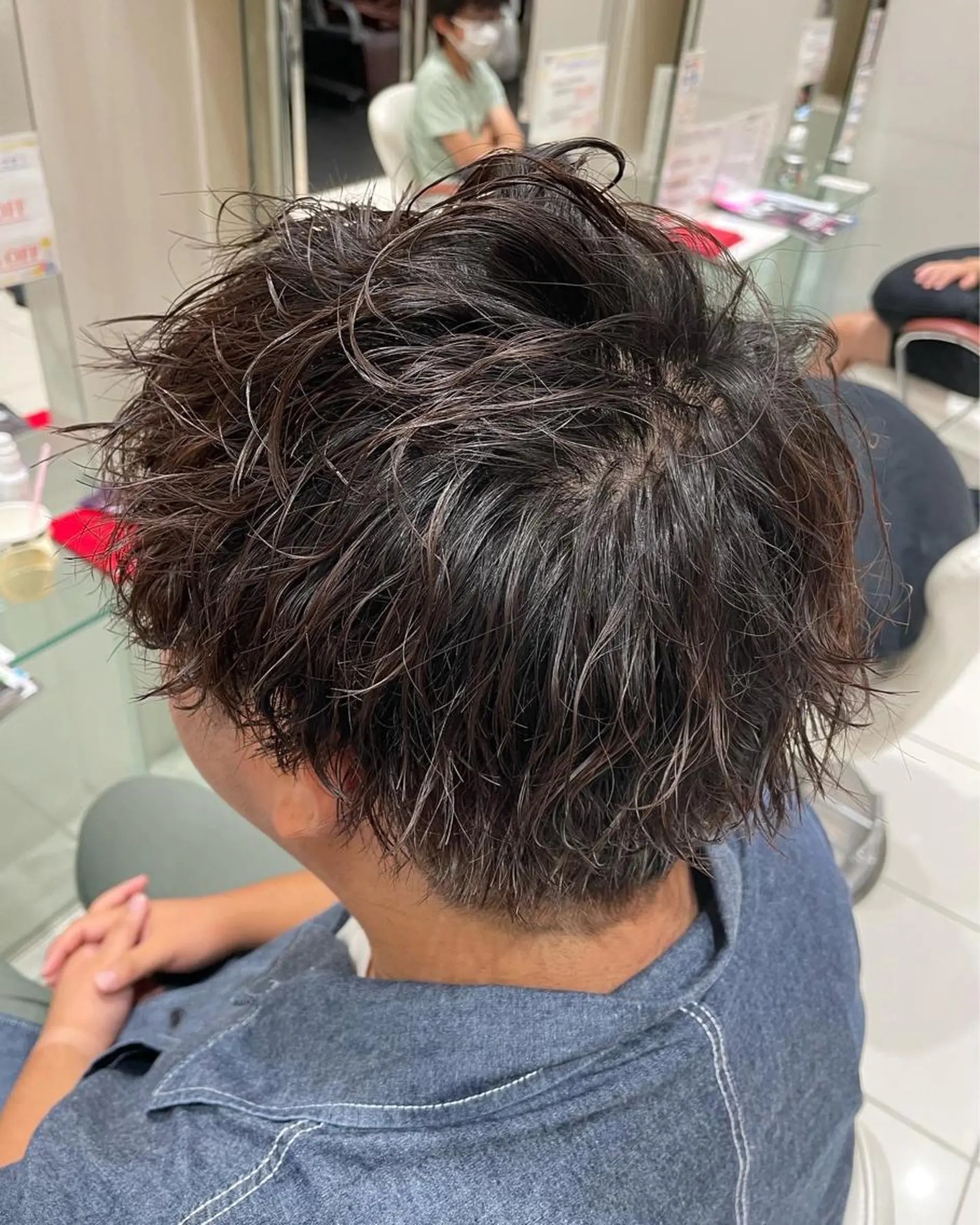 メンズ カット パーマ 金井 郁弥のヘアスタイル