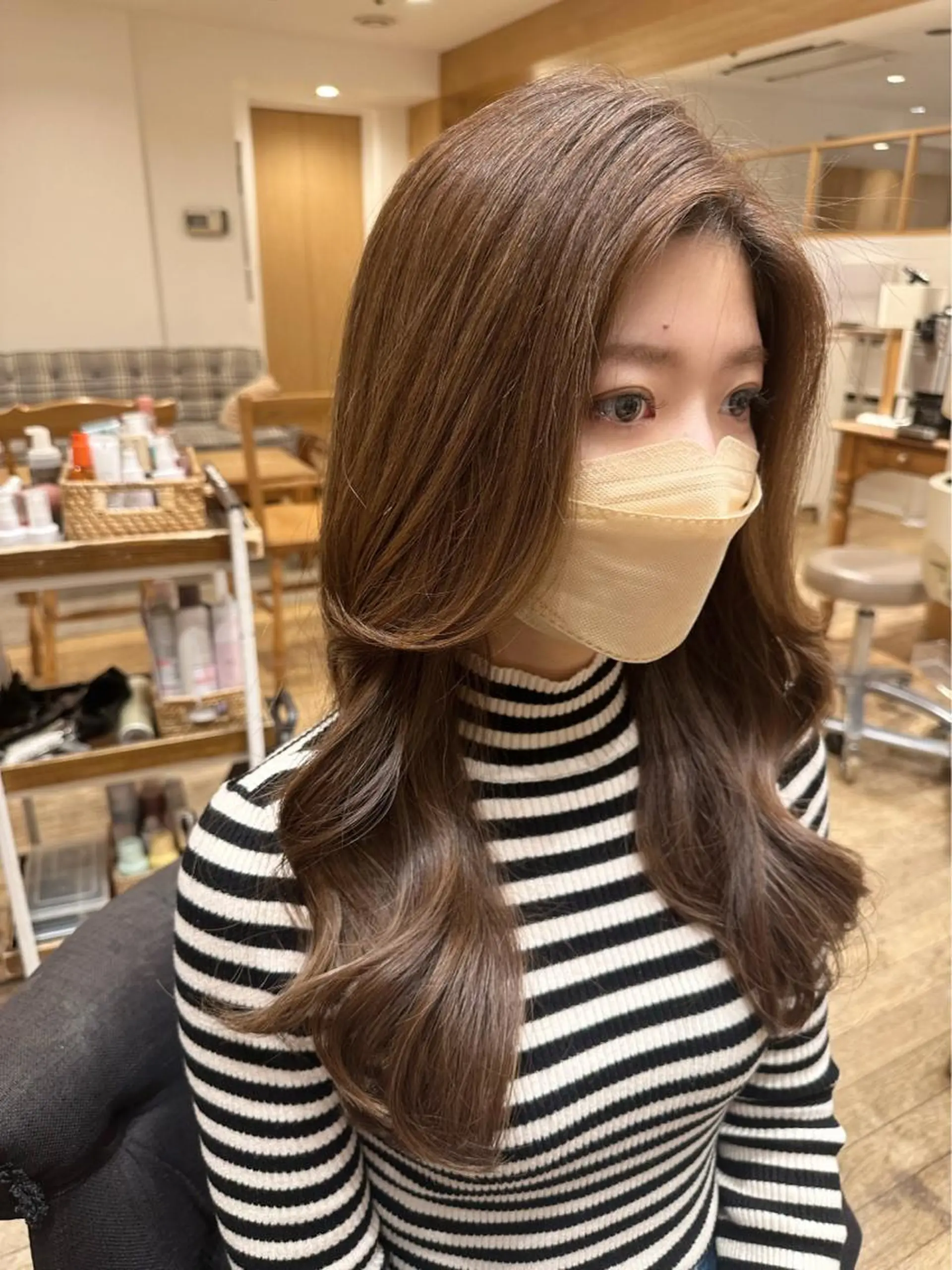 ロング 銀座副店長/レイヤー /韓国ヘア/髪質改善のヘアスタイル