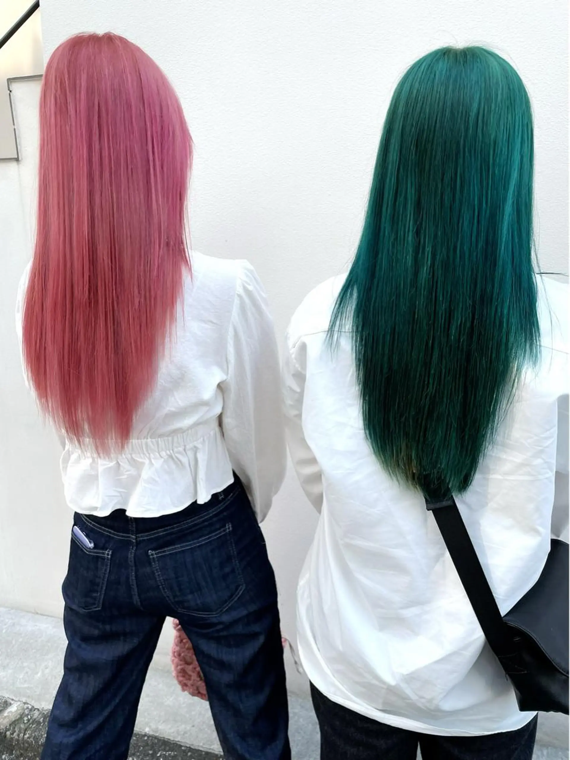 ロング カラー ヘアアレンジ ピンクカラー カット ヘアカラー トリートメント ヘッドスパ ヘアセット 〽️magico/ ウルフDaiki〽️のヘアスタイル