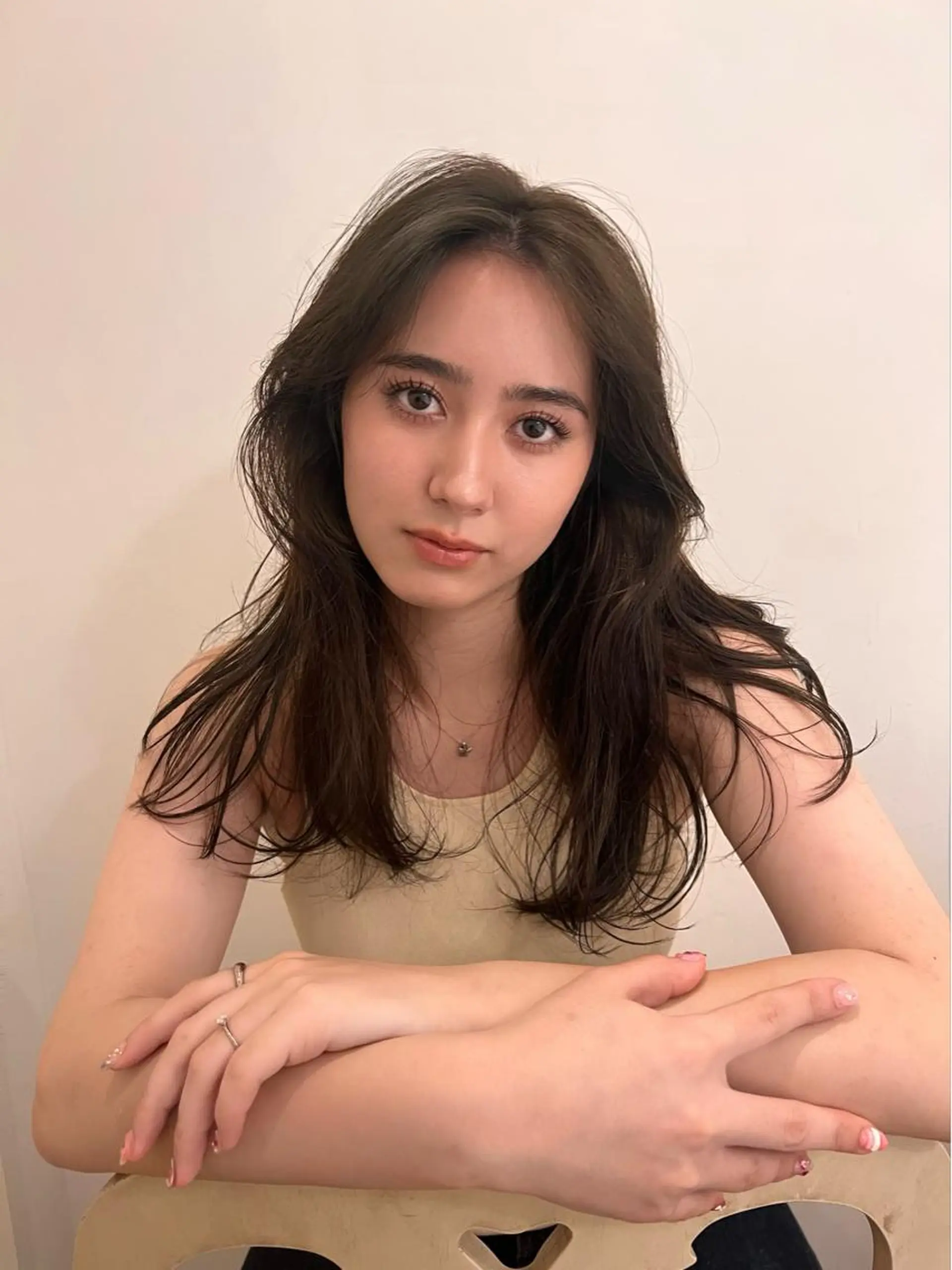 セミロング vixus mamiのヘアスタイル