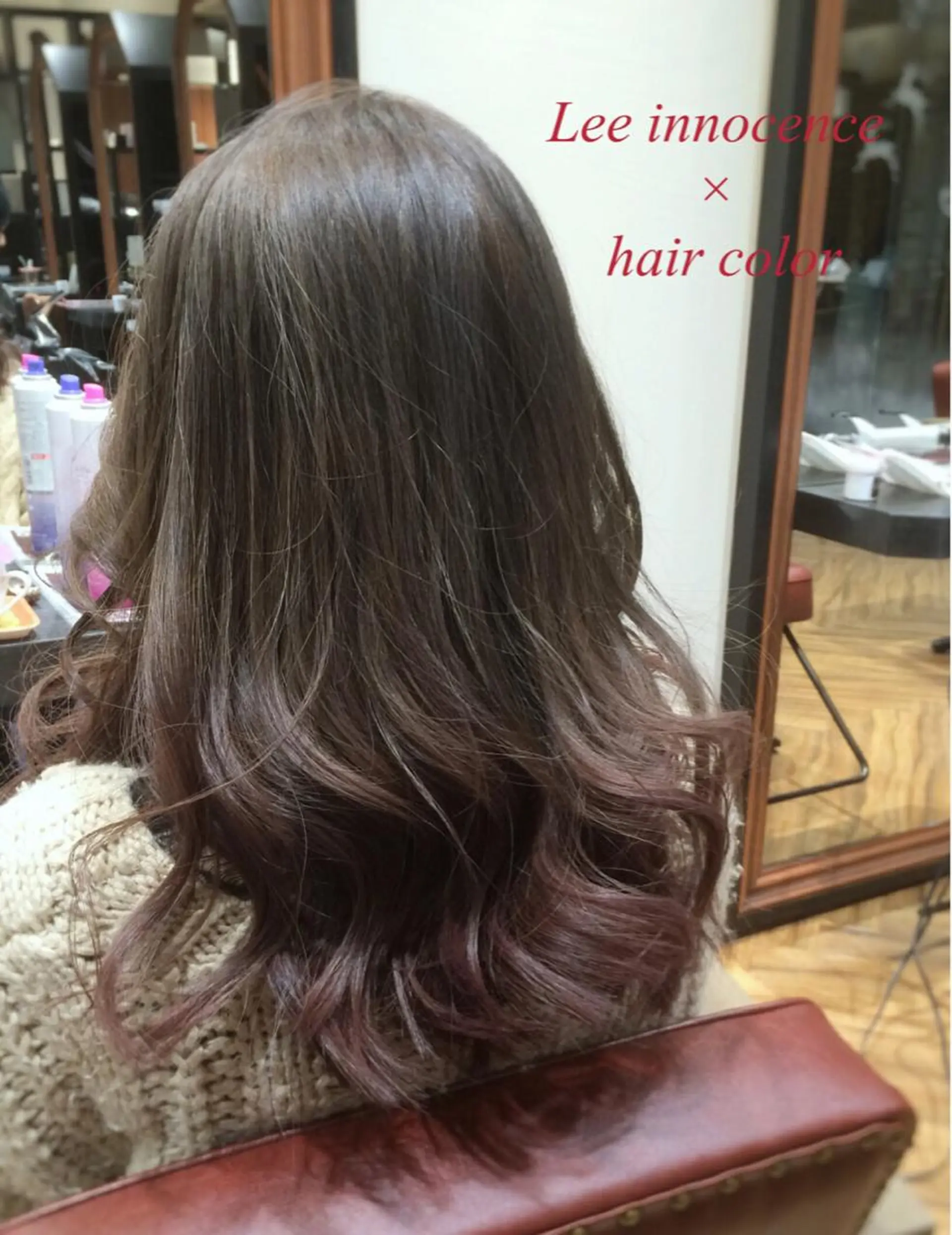 ミディアム セミロング ロング カラー アッシュ アッシュグレー アッシュグレージュ グラデーションカラー グレージュ カラー/髪質改善スペ シャリスト宮本　伸一のヘアスタイル