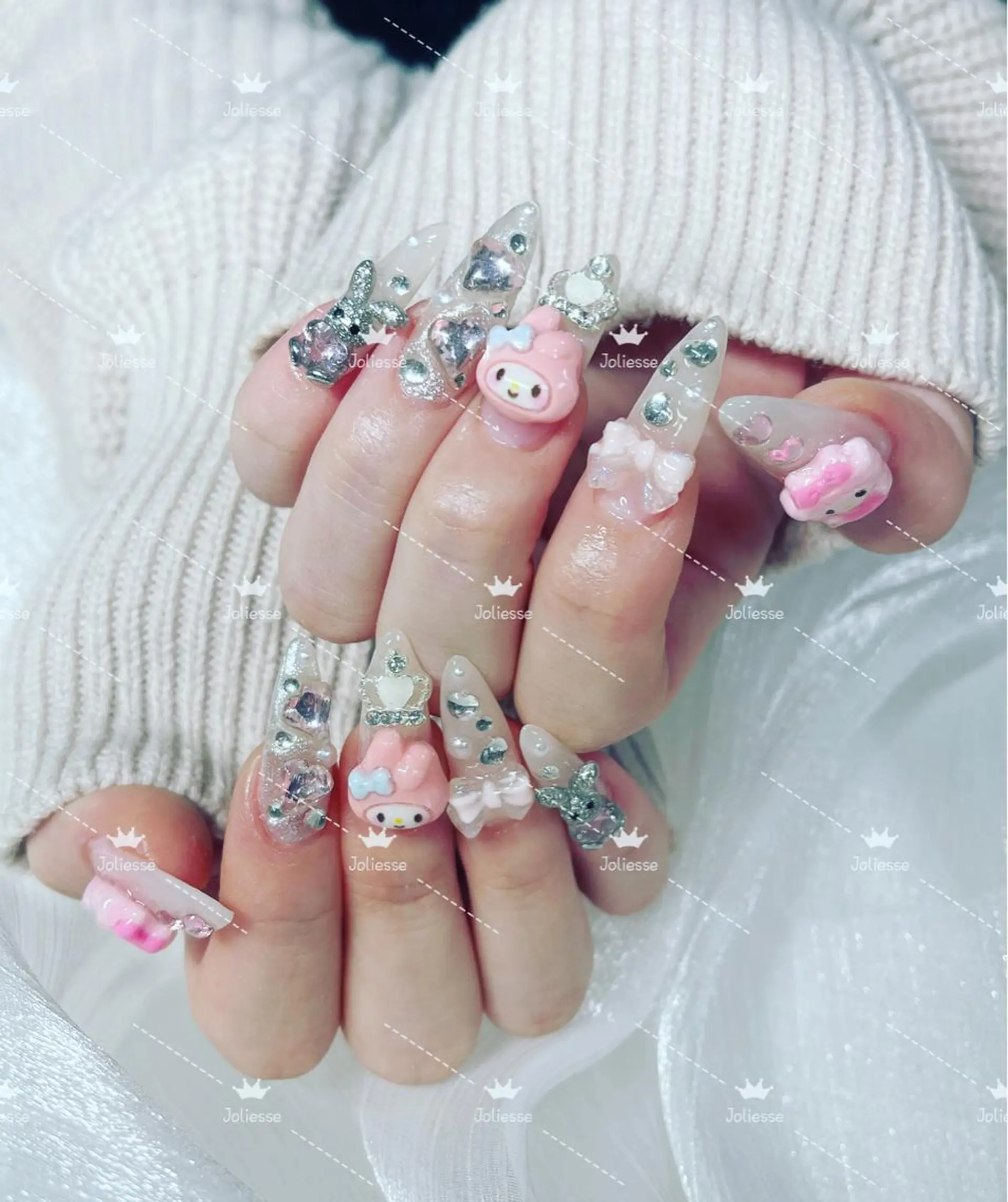 ネイル スカルプネイル Joliesse nail salonのネイルデザイン