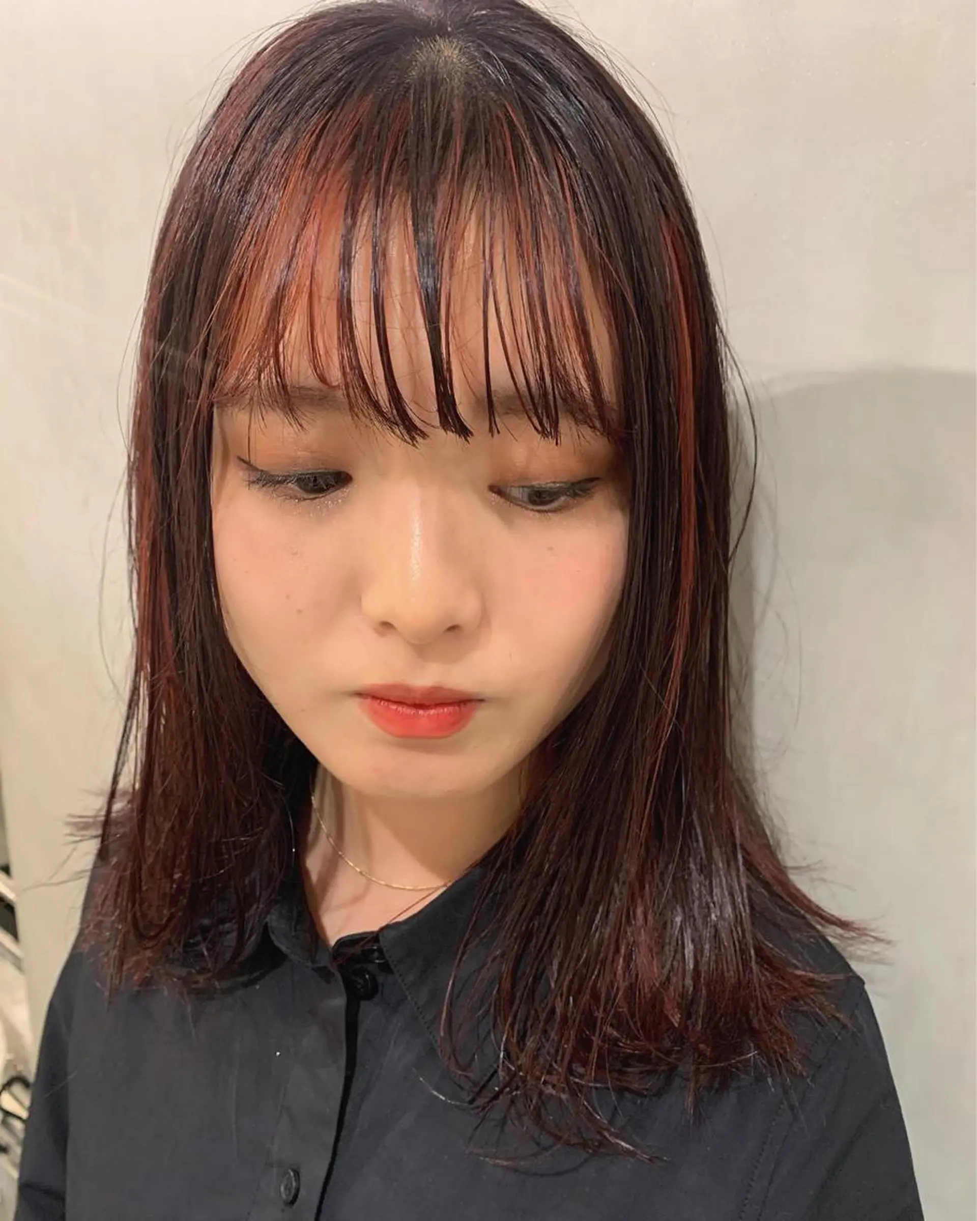 ミディアム カラー ミディアムパーマ 優作 〜圧倒的信頼〜のヘアスタイル