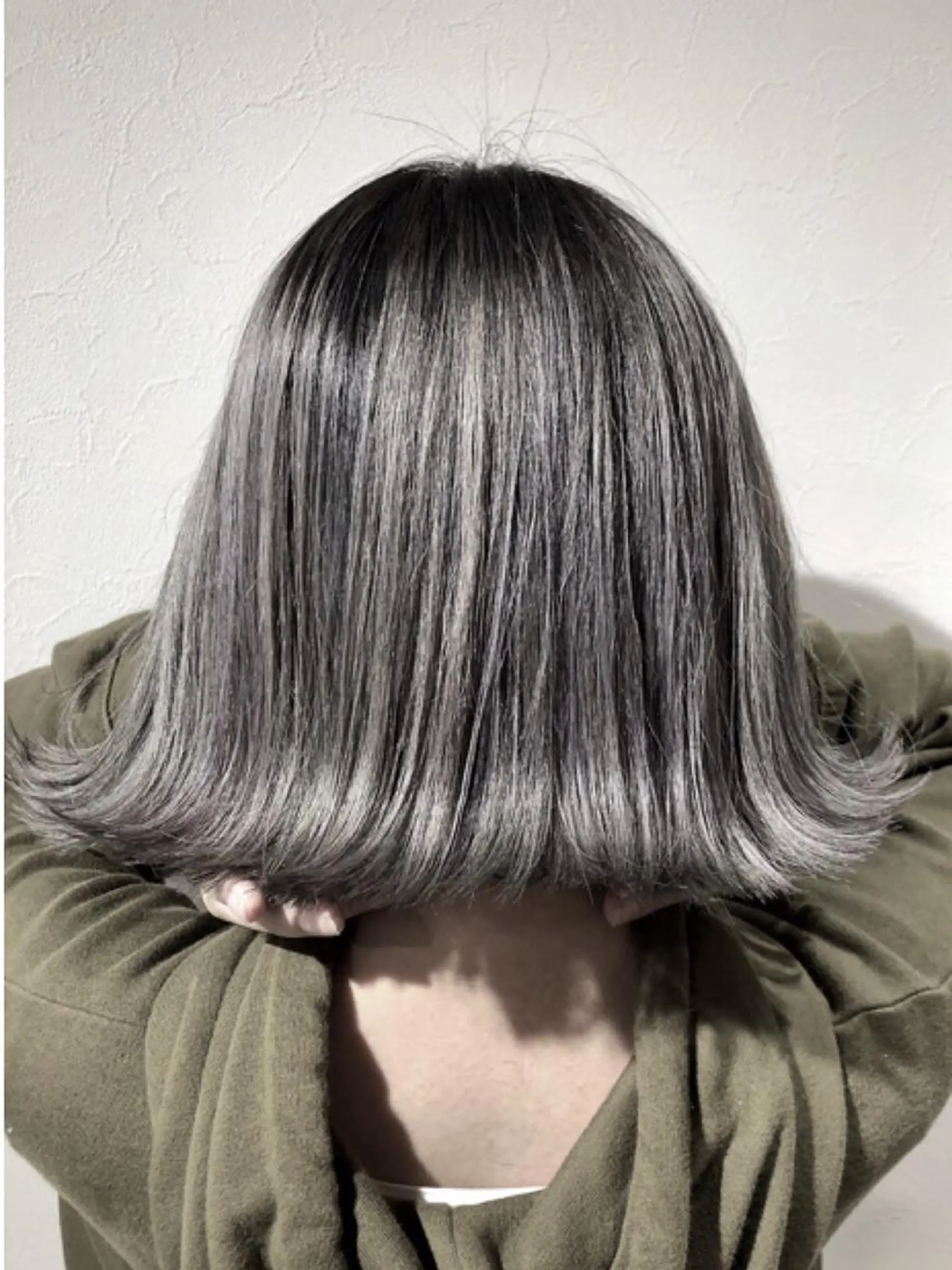 ロング カラー パーマ ヘアアレンジ Device ディバイスのヘアスタイル