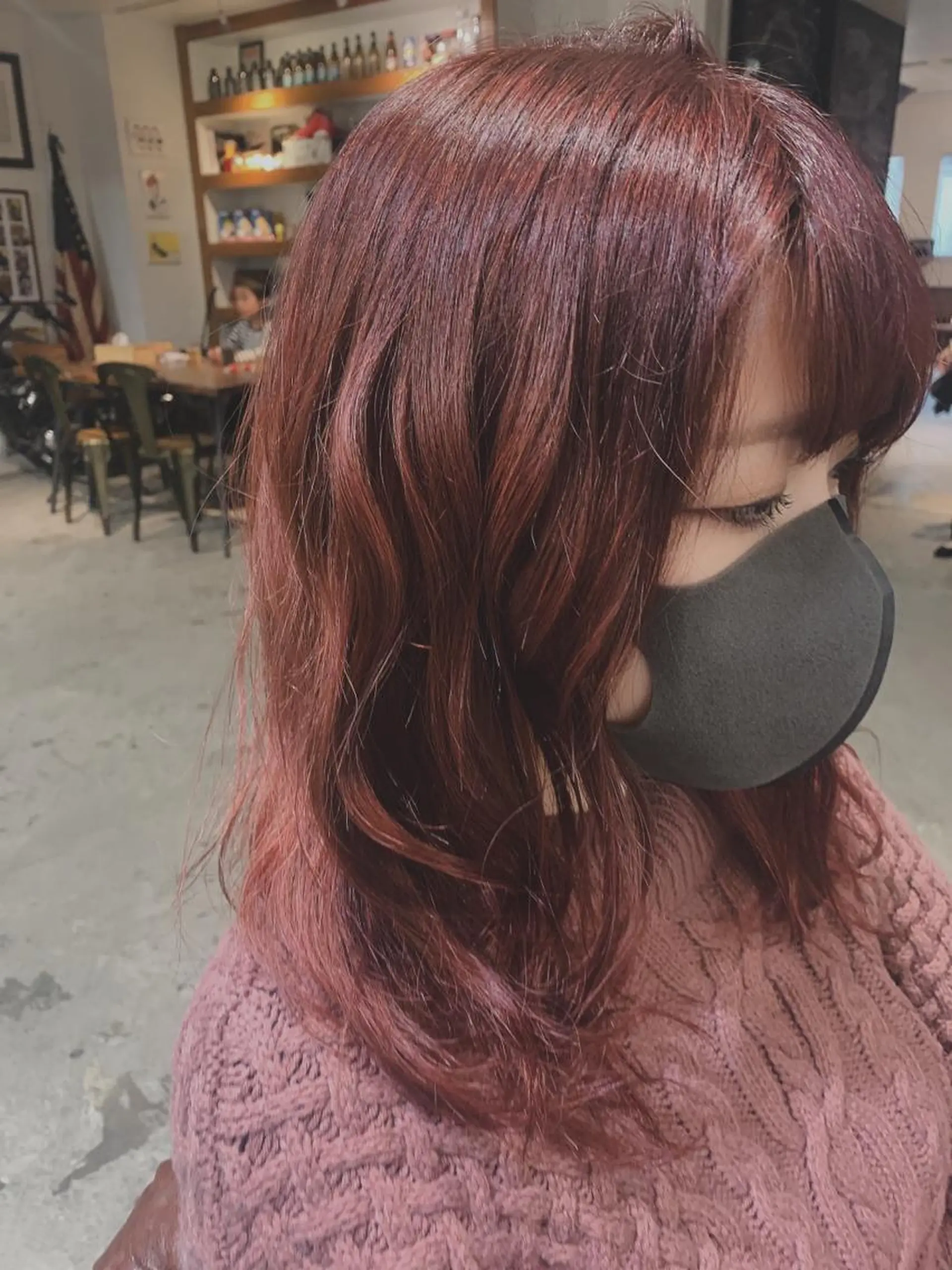 セミロング ショート🌼パーマ 本間正子のヘアスタイル