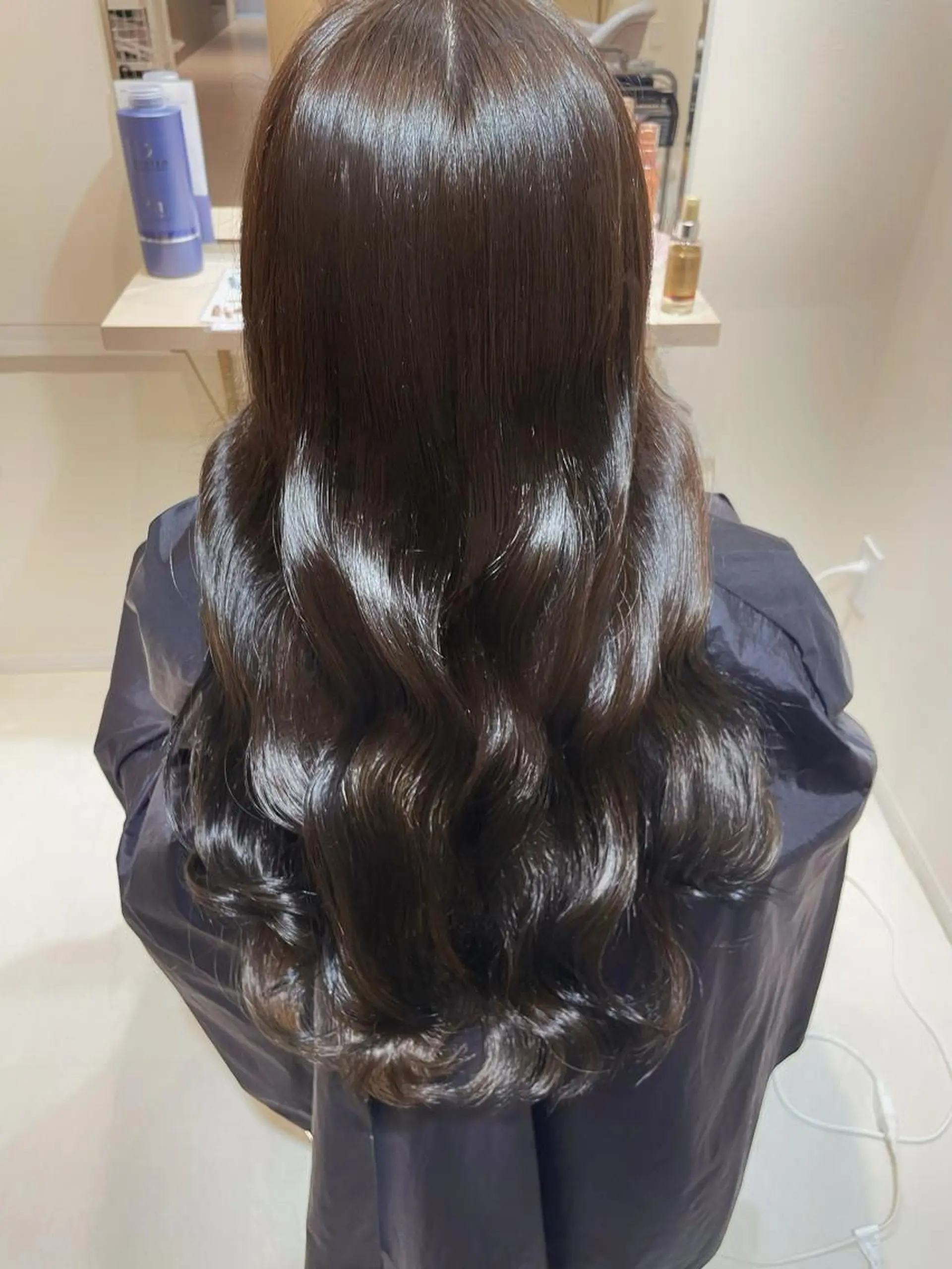 カラー ブラウンカラー 透明感カラー ヘアカラー CreBiA ten_【クレビアテン】所属・crebia 漢人 美海／レイヤーカットのヘアスタイル