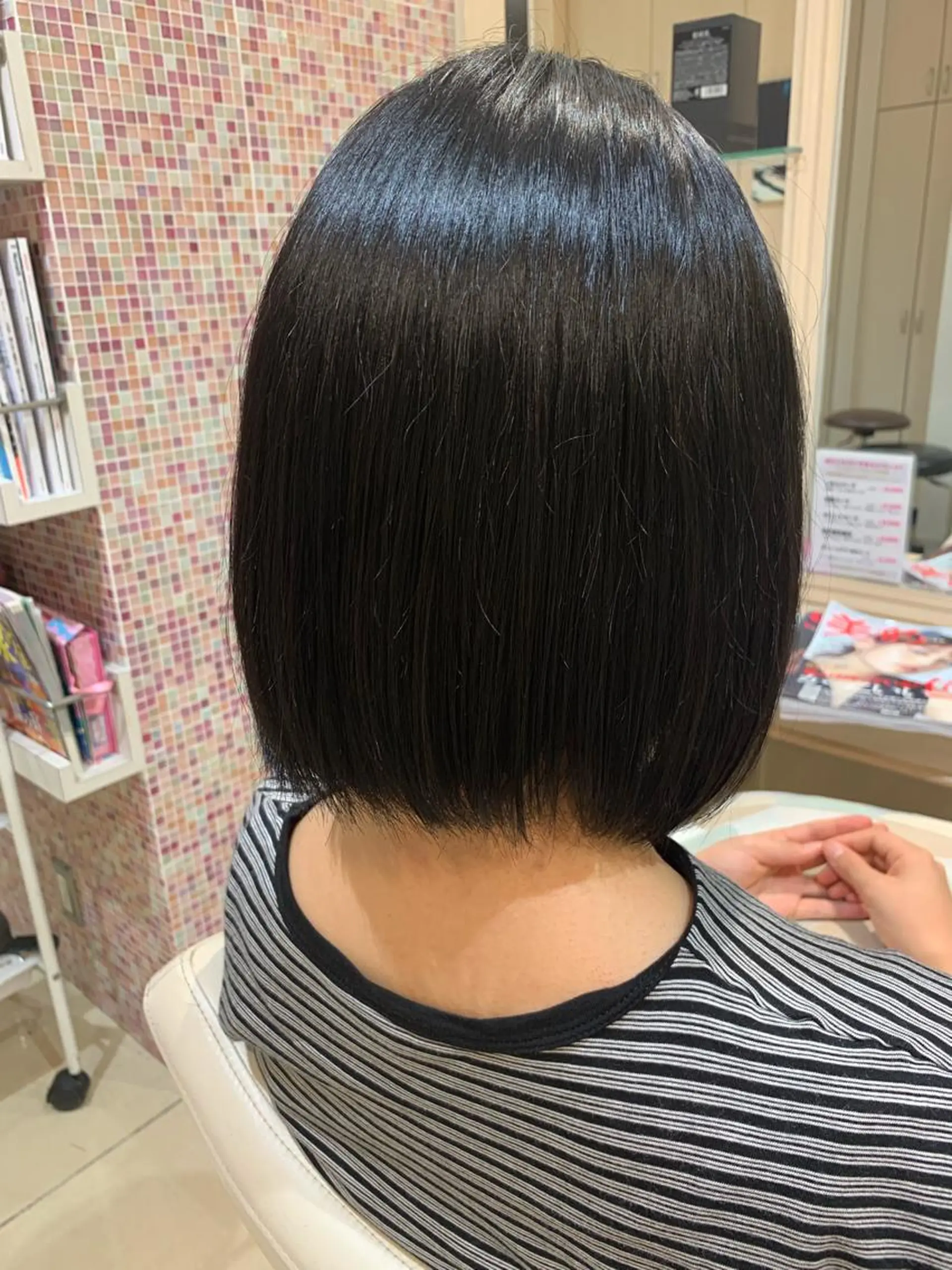 ミディアム カラー 森野美咲🇰🇷 レイヤー/顔周りのヘアスタイル