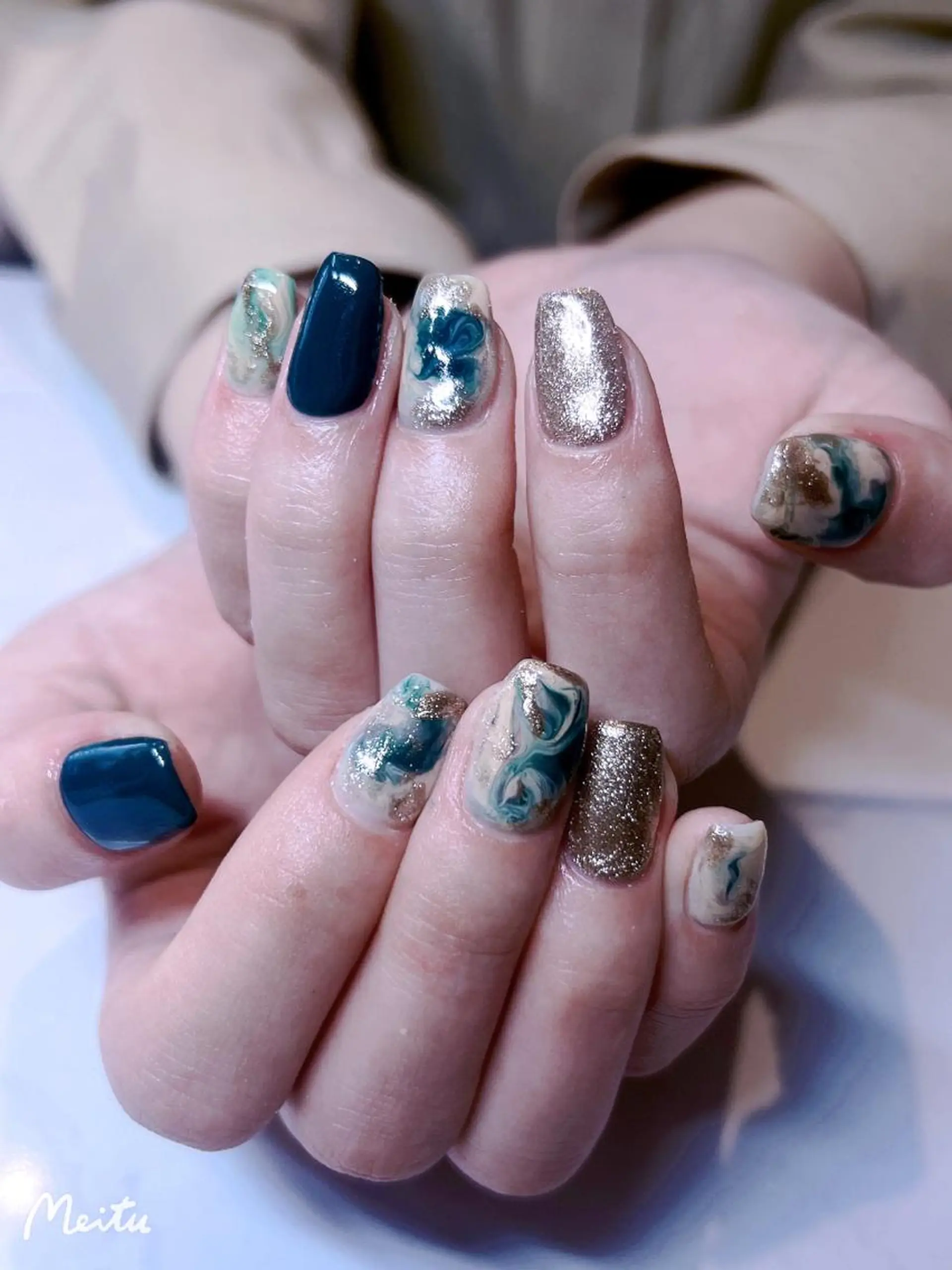 ネイル クリアネイル 長さ出し フレンチネイル ジェルネイル 氷ネイル・うるうるネイル 大塚眉毛|ハンドケア |肌管理の眉毛・アイブロウイメージ