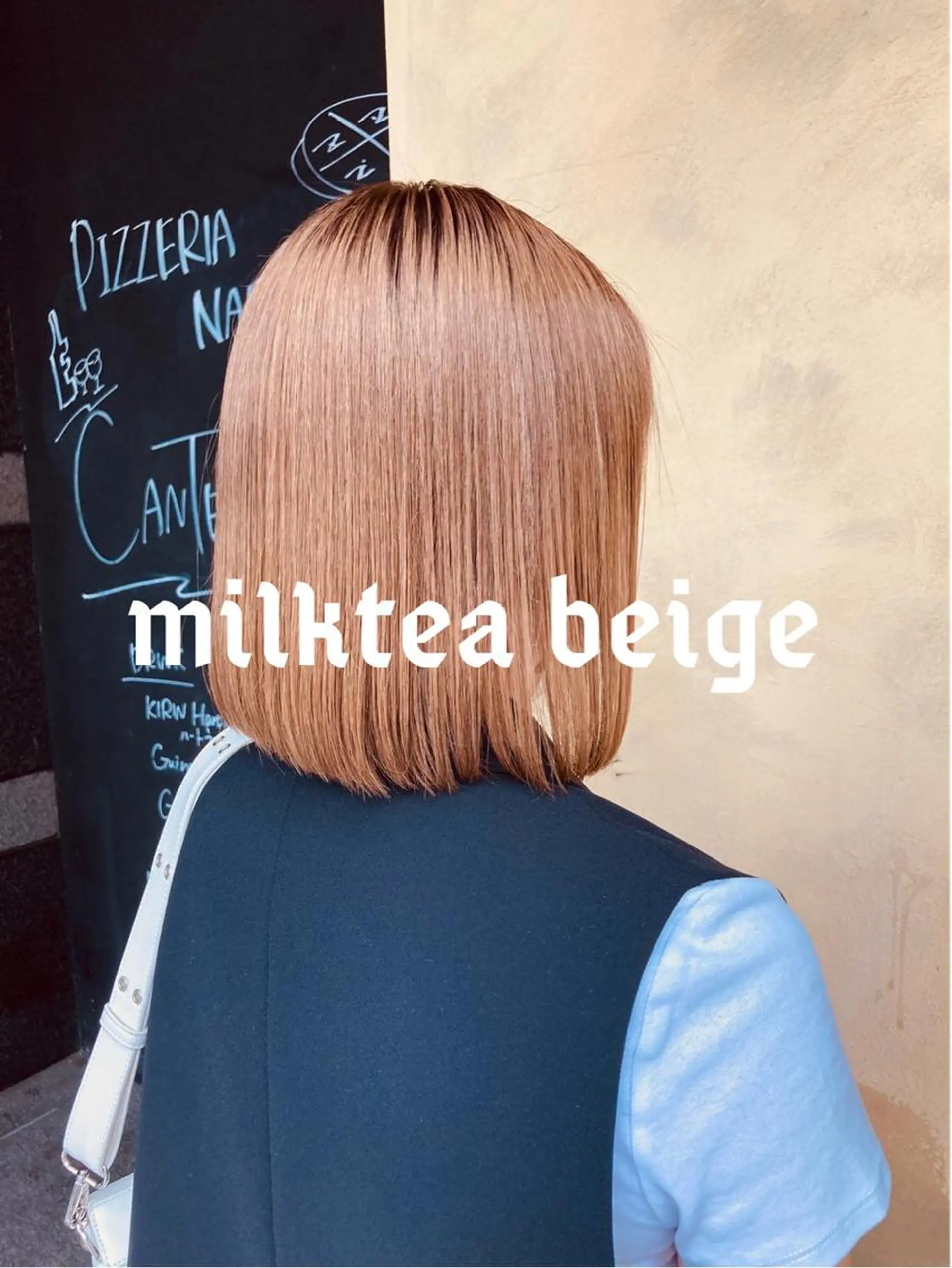 ミディアム カラー ベージュカラー ブリーチ ハイトーンカラー オレンジ ヘアカラー 🥇メンズパーマ /縮毛矯正/木村神心のヘアスタイル