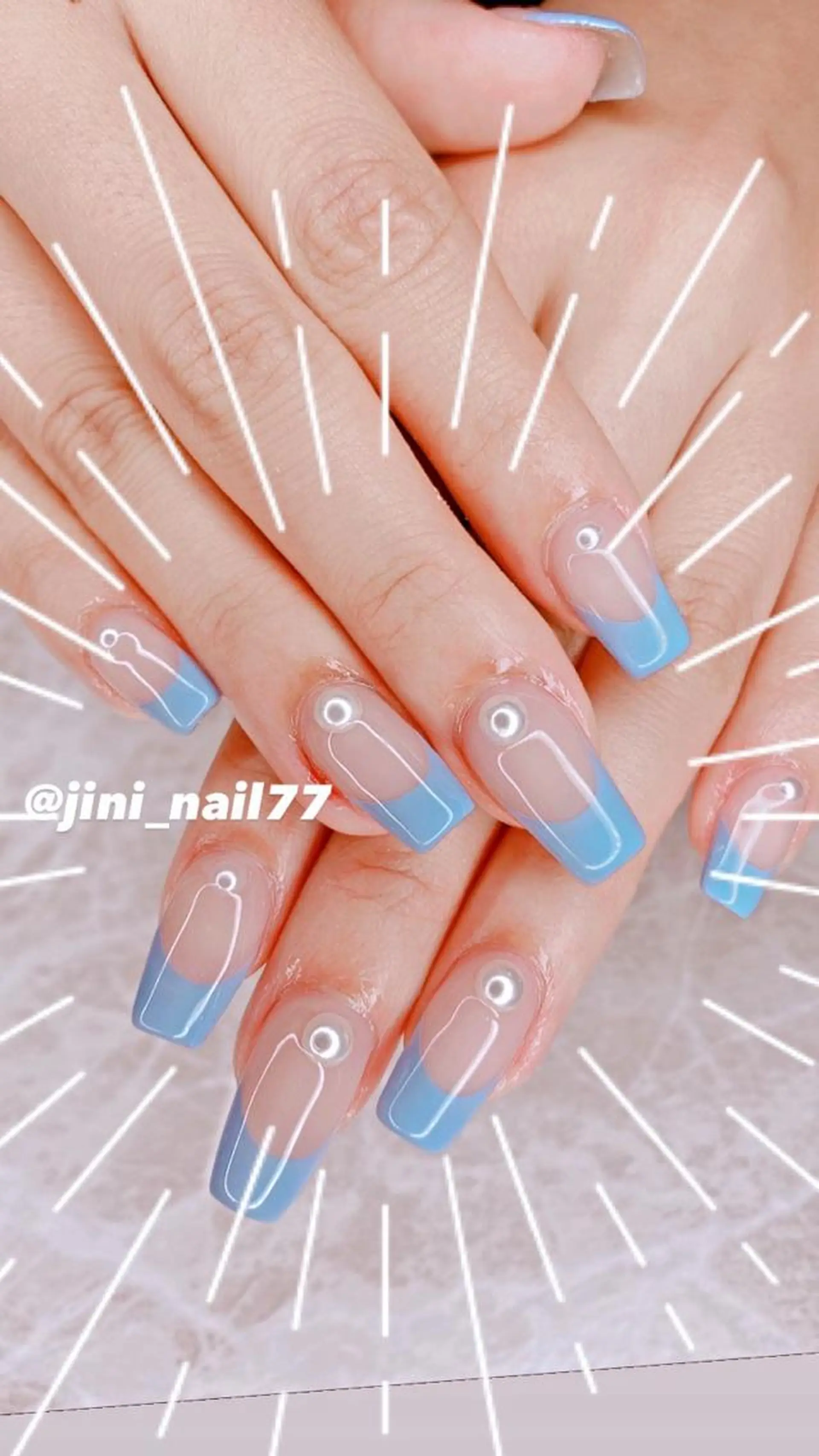 ネイル ハンドネイル JINI NAIL所属・ジニ ネイルのネイルデザイン