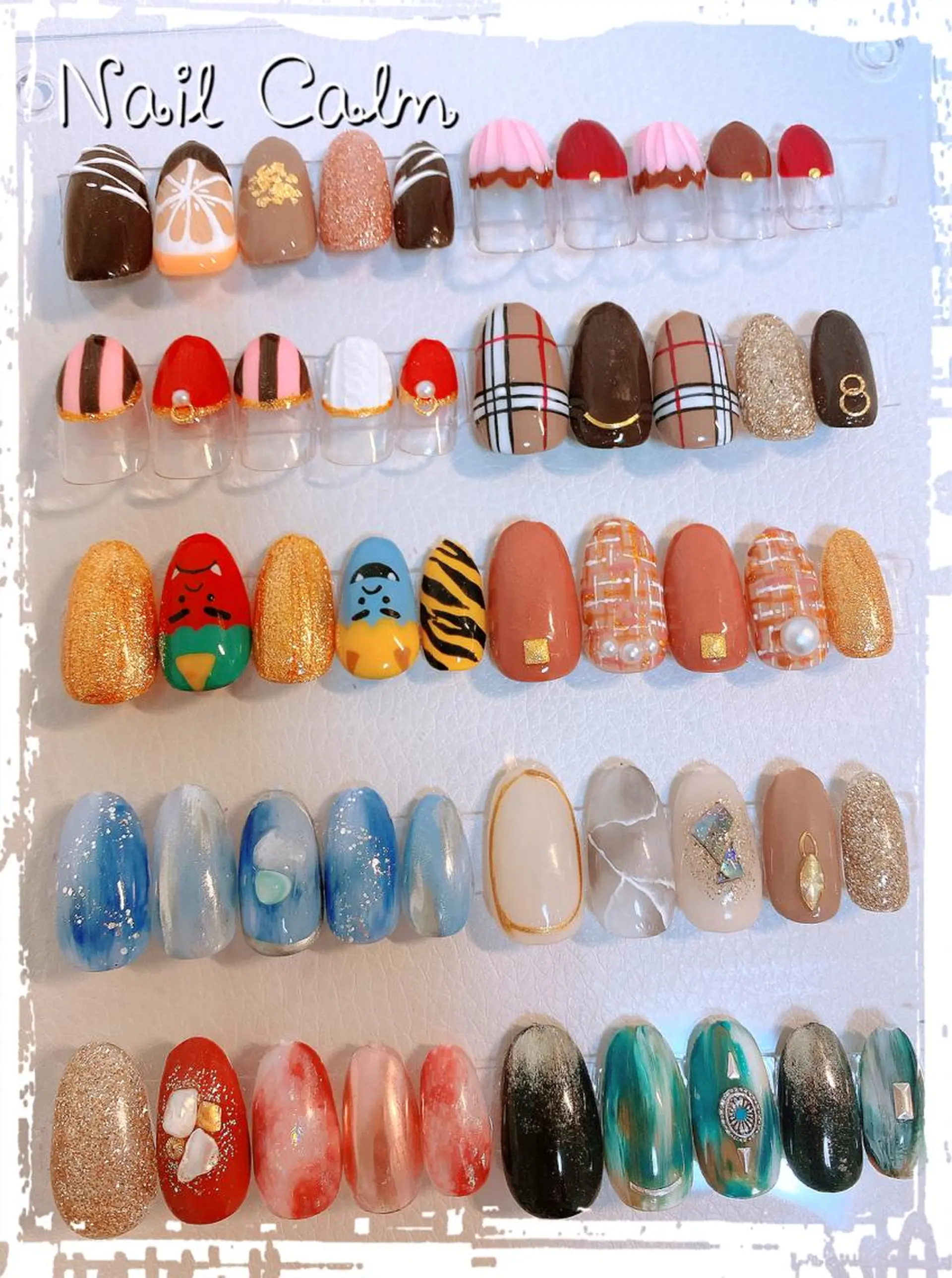 ネイル アートネイル ハンドネイル Nail Calm所属・プライベートサロン Calmのネイルデザイン
