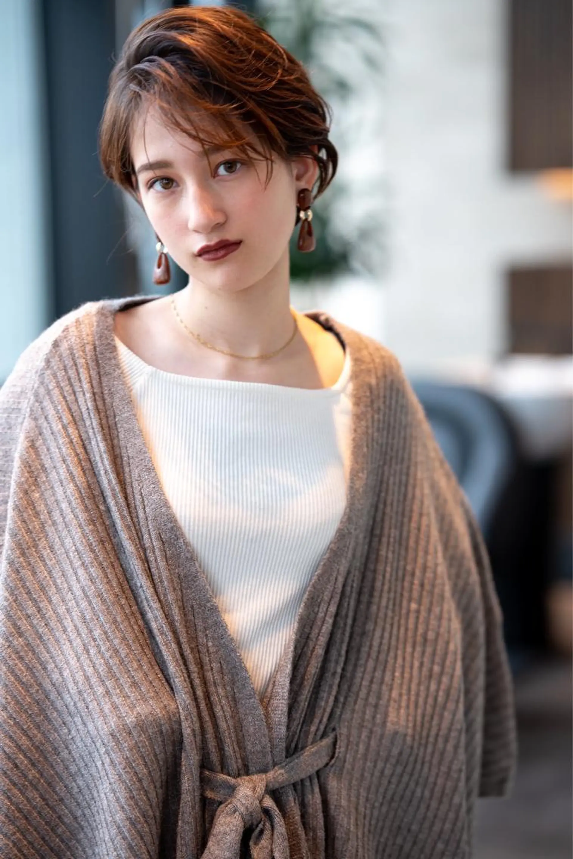 ショート カラー カット ヘアカラー トリートメント 🉐レイヤー/塩見 弘樹🉐渋谷のヘアスタイル