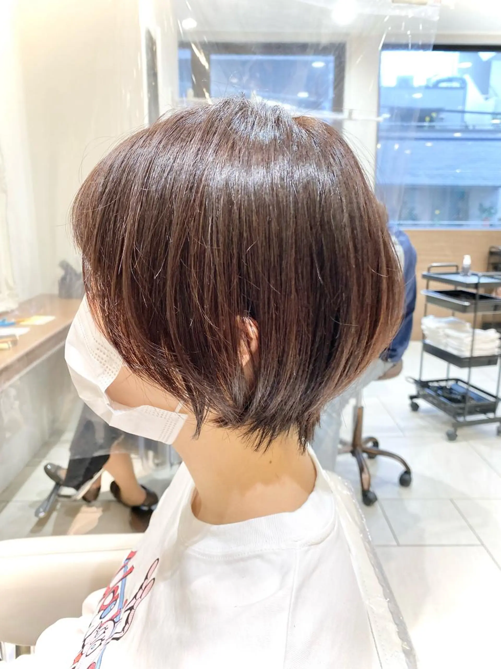 ショート カラー 横山 直輝のヘアスタイル