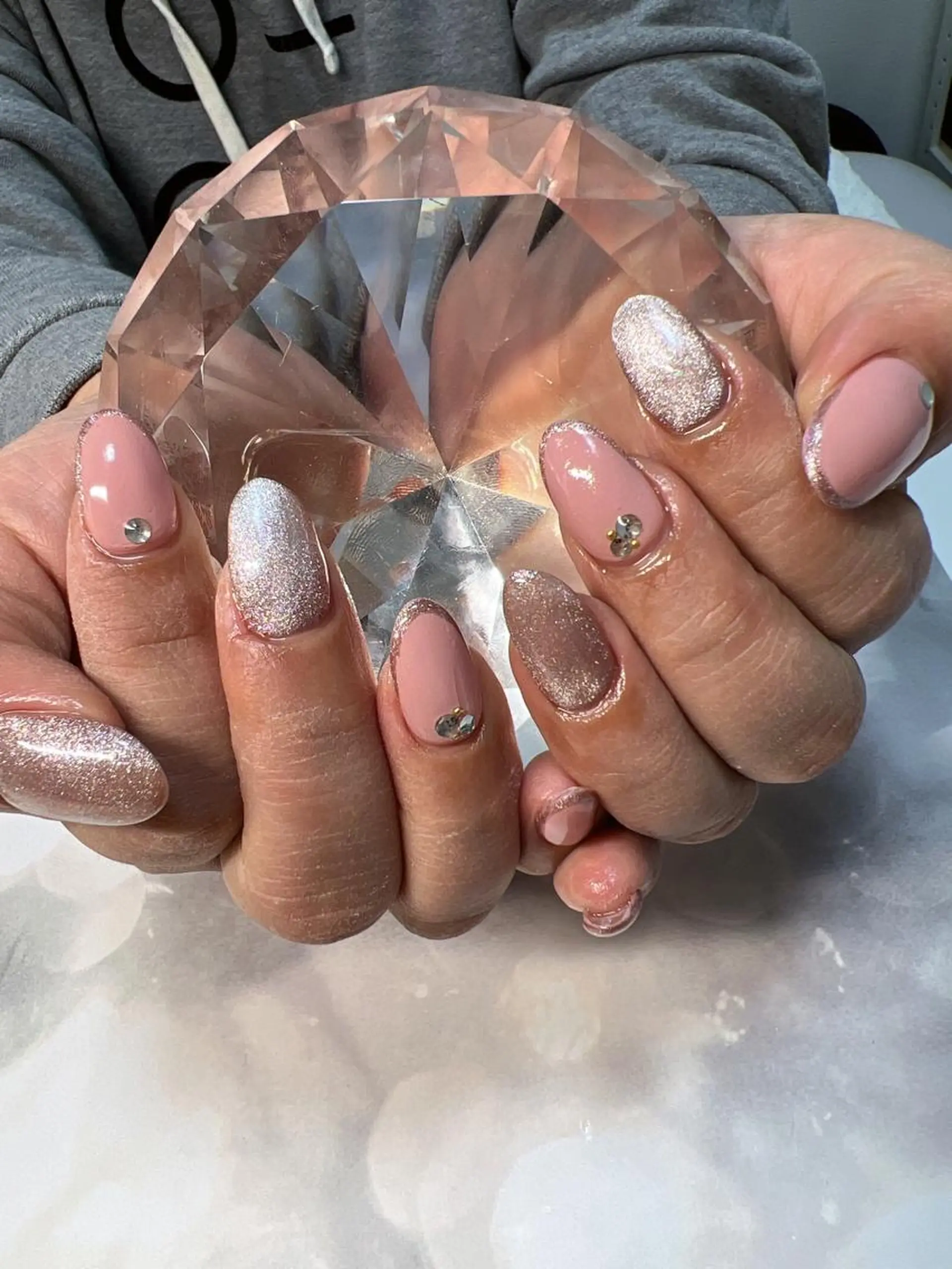 ネイル フレンチネイル マグネットネイル coco nailのネイルデザイン