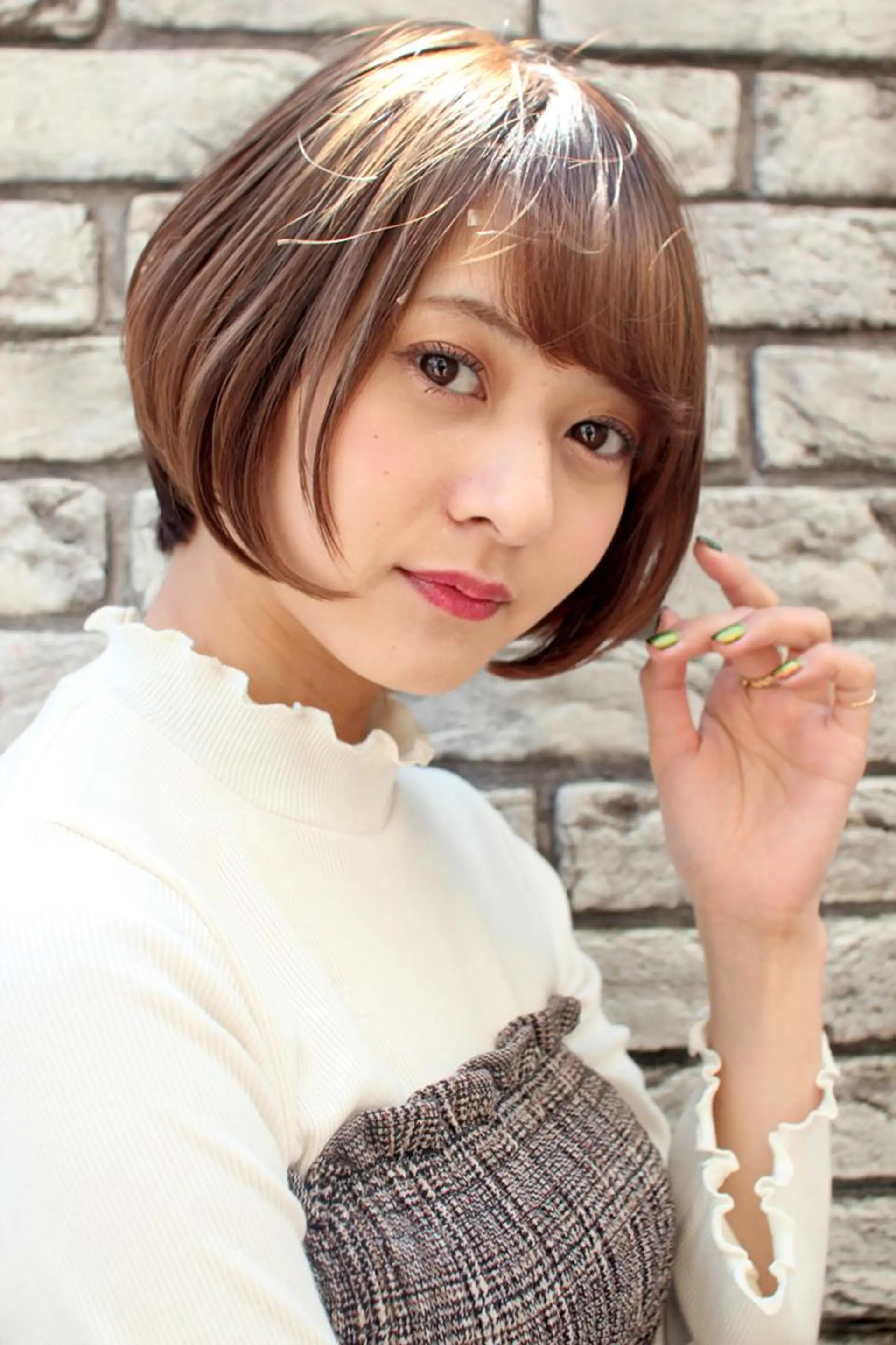 ショート カラー 羽田 ひろむのヘアスタイル