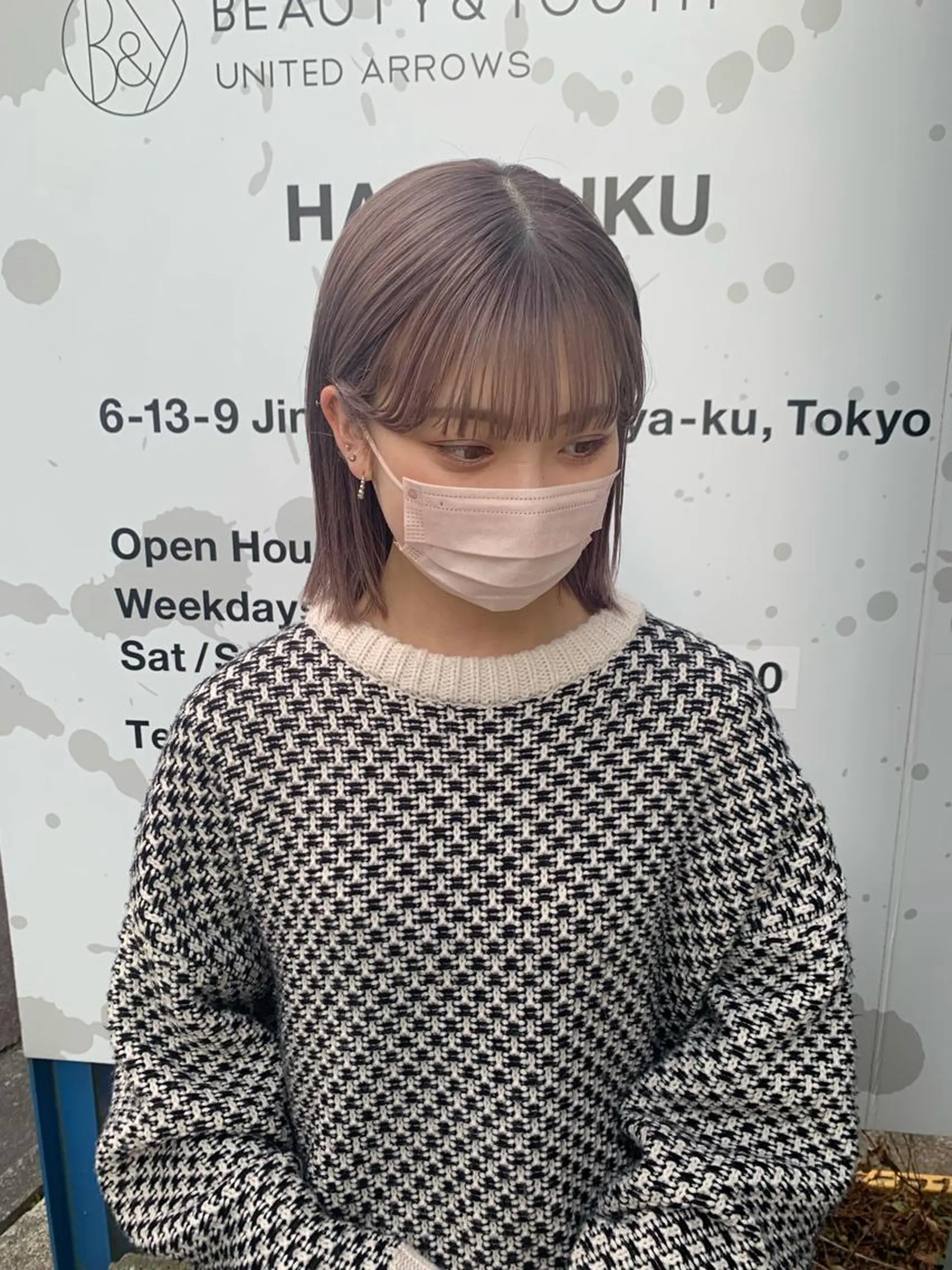 カラー REINA☁️透明感 カラー/ぷつっと♡のヘアスタイル