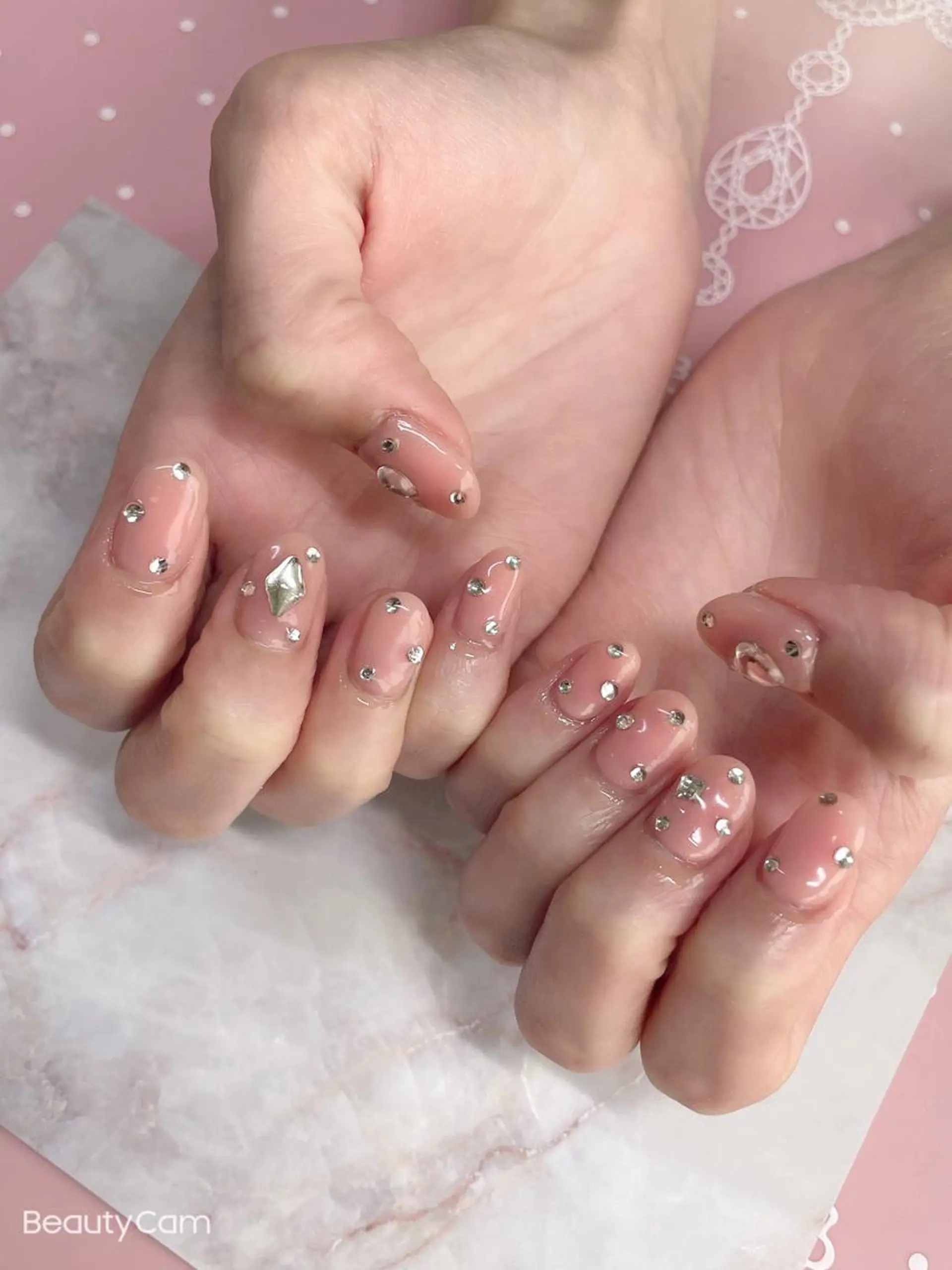 ショート ネイル 《LB》ラブリエ Nail&eyeのマツエク・マツパデザイン