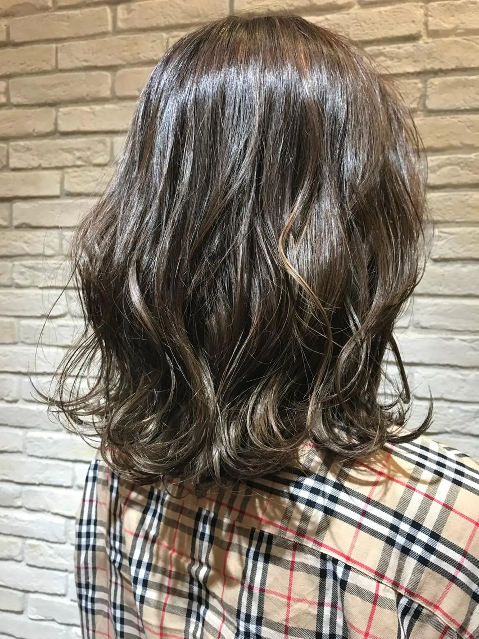 ミディアム カラー シールエクステ⭐️ オオミタクヤのヘアスタイル