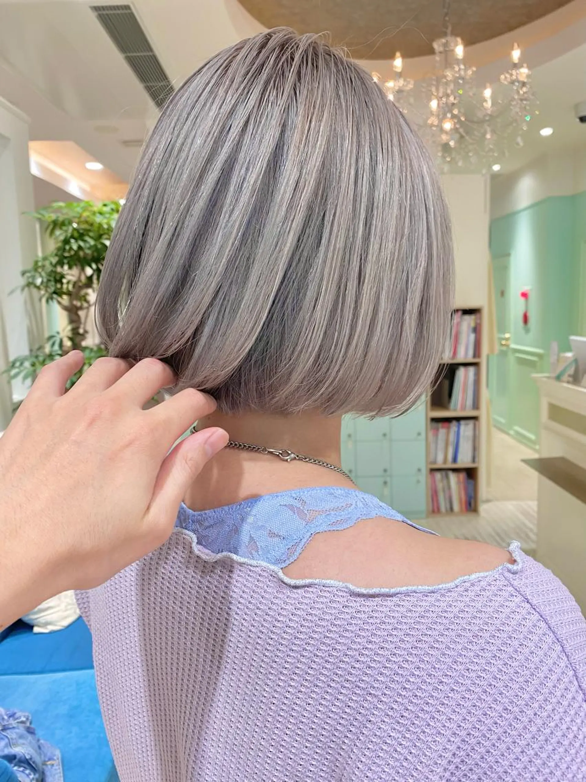 ショート カラー トリートメント Re:ta Hair 飯田淳平のヘアスタイル