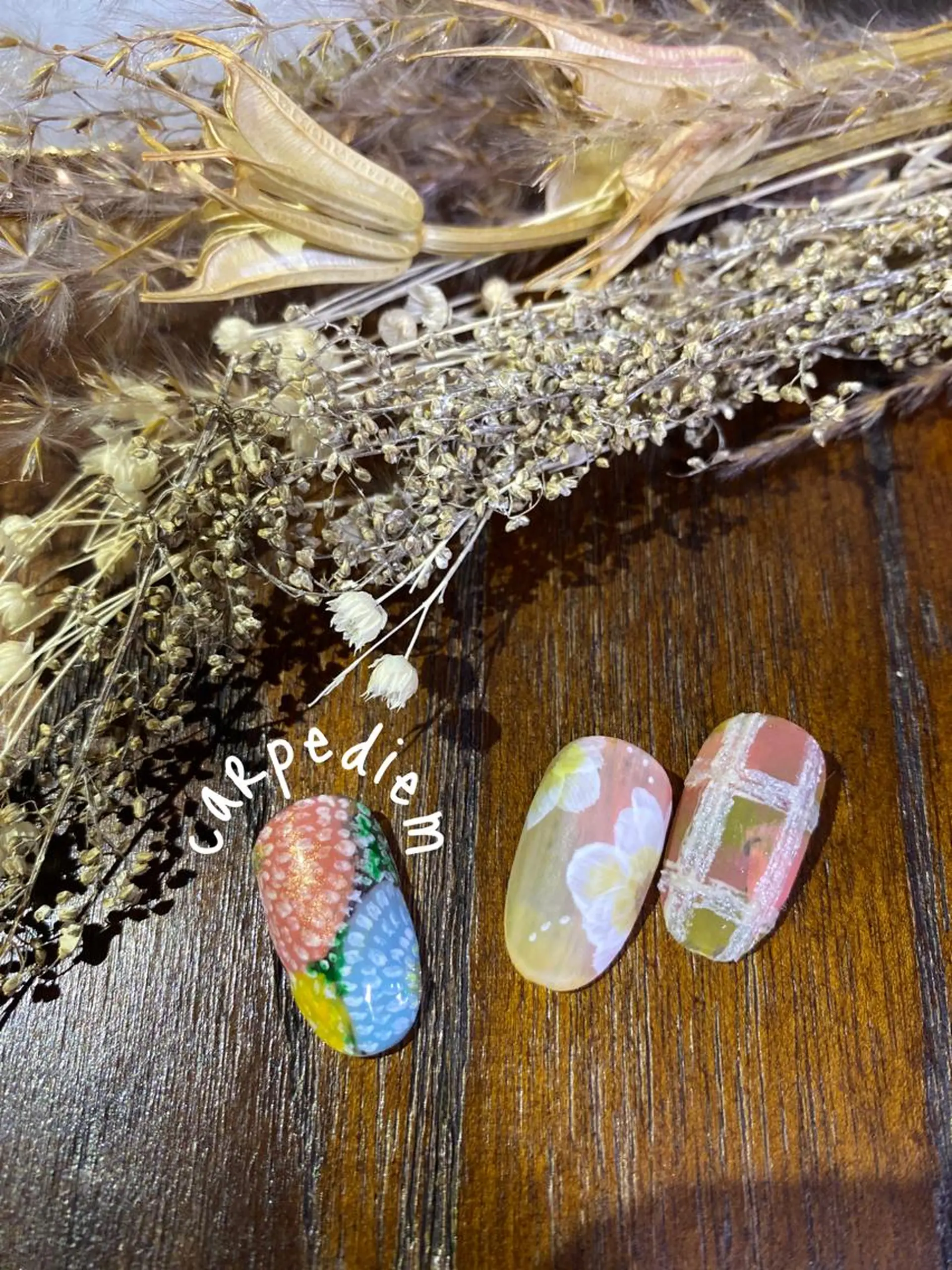 ネイル 城東区ネイルサロン carpediemのネイルデザイン