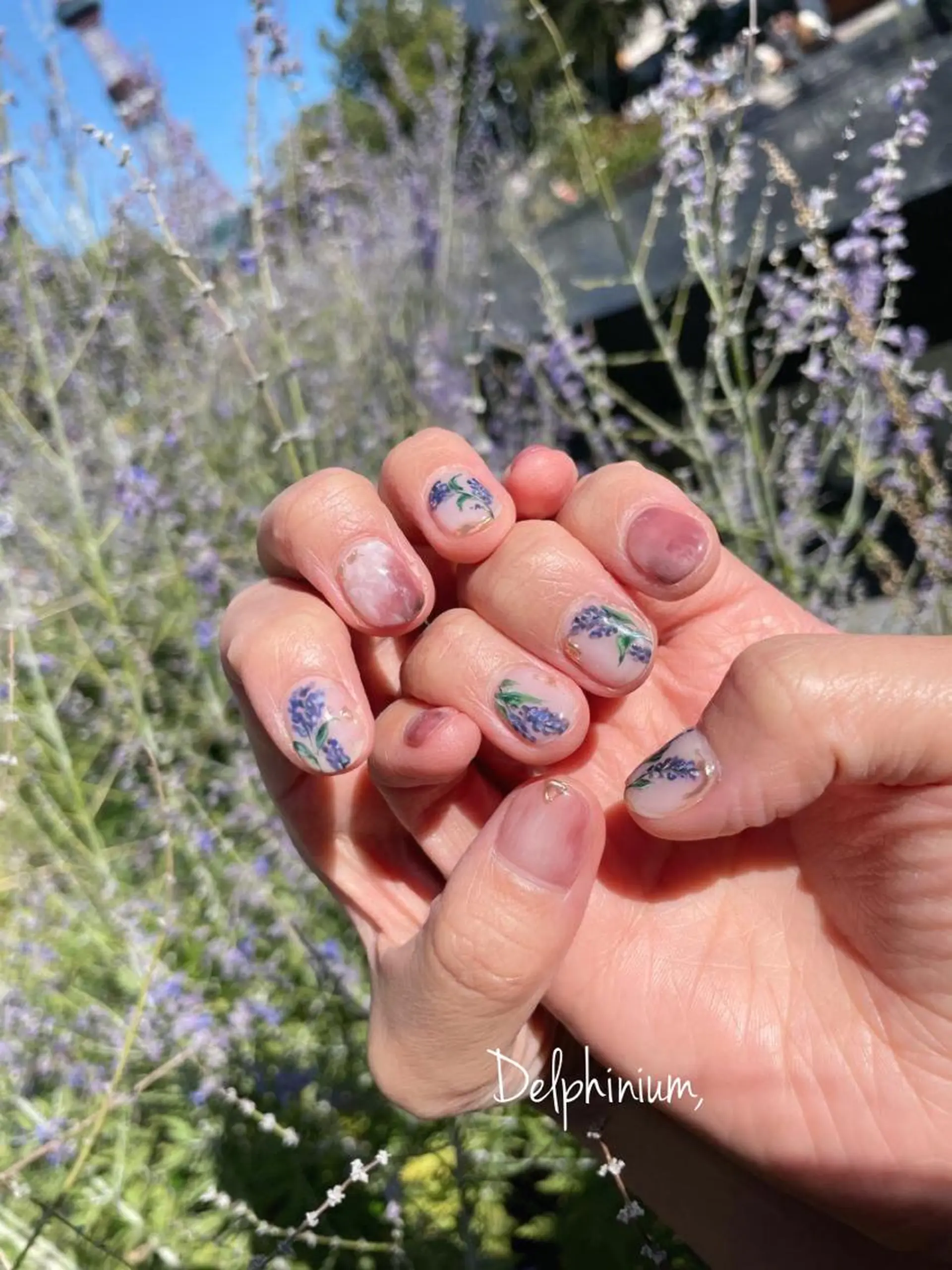 ネイル アートネイル ハンドネイル 岡本 友恵のネイルデザイン