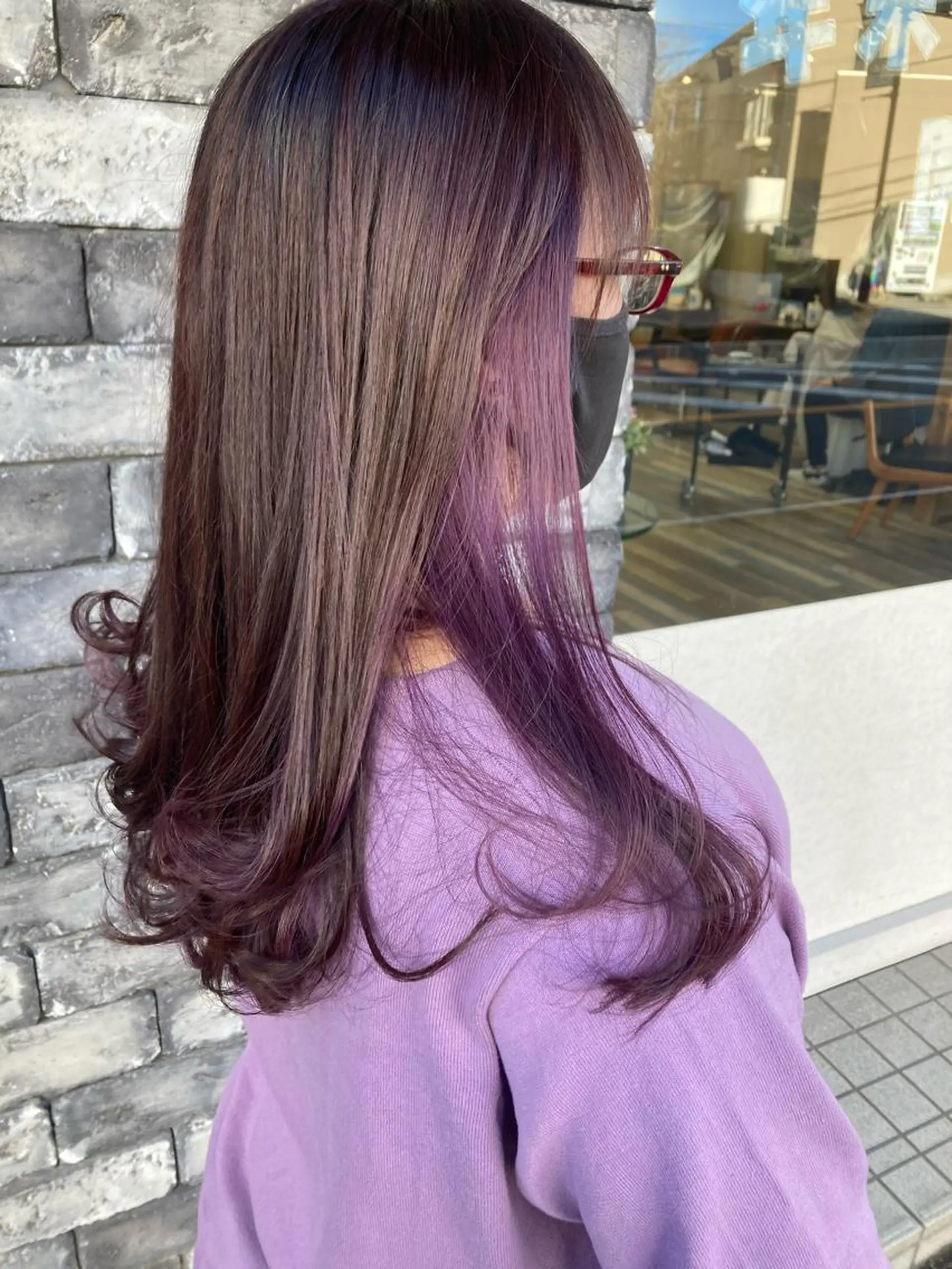 ロング カラー カット ヘアカラー トリートメント ✂️似合わせの魔術師 石田一樹✂️のヘアスタイル